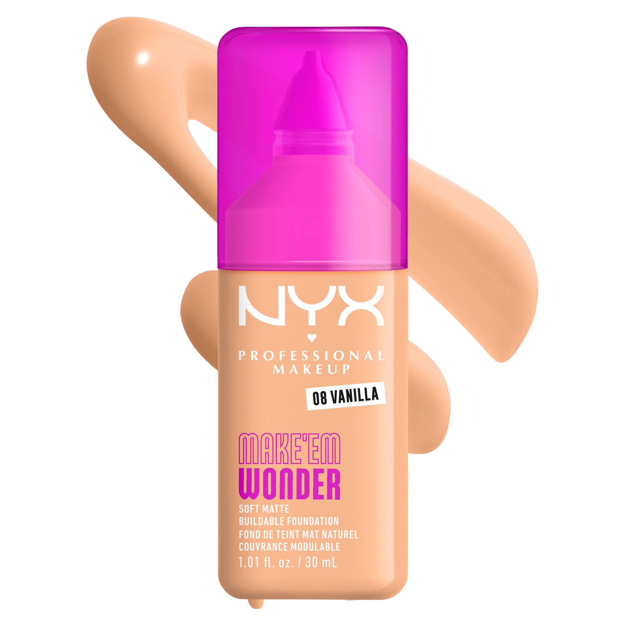 Make 'em wonder fond de teint, Vanilla, swatch image