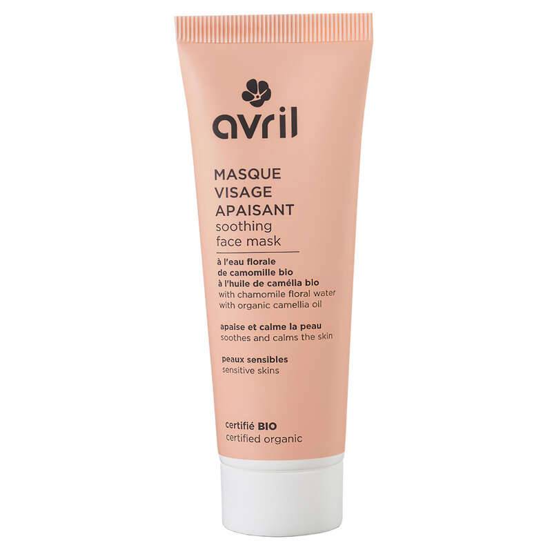 Masque visage apaisant certifi&eacute; bio, Transparent, large image number 0.0