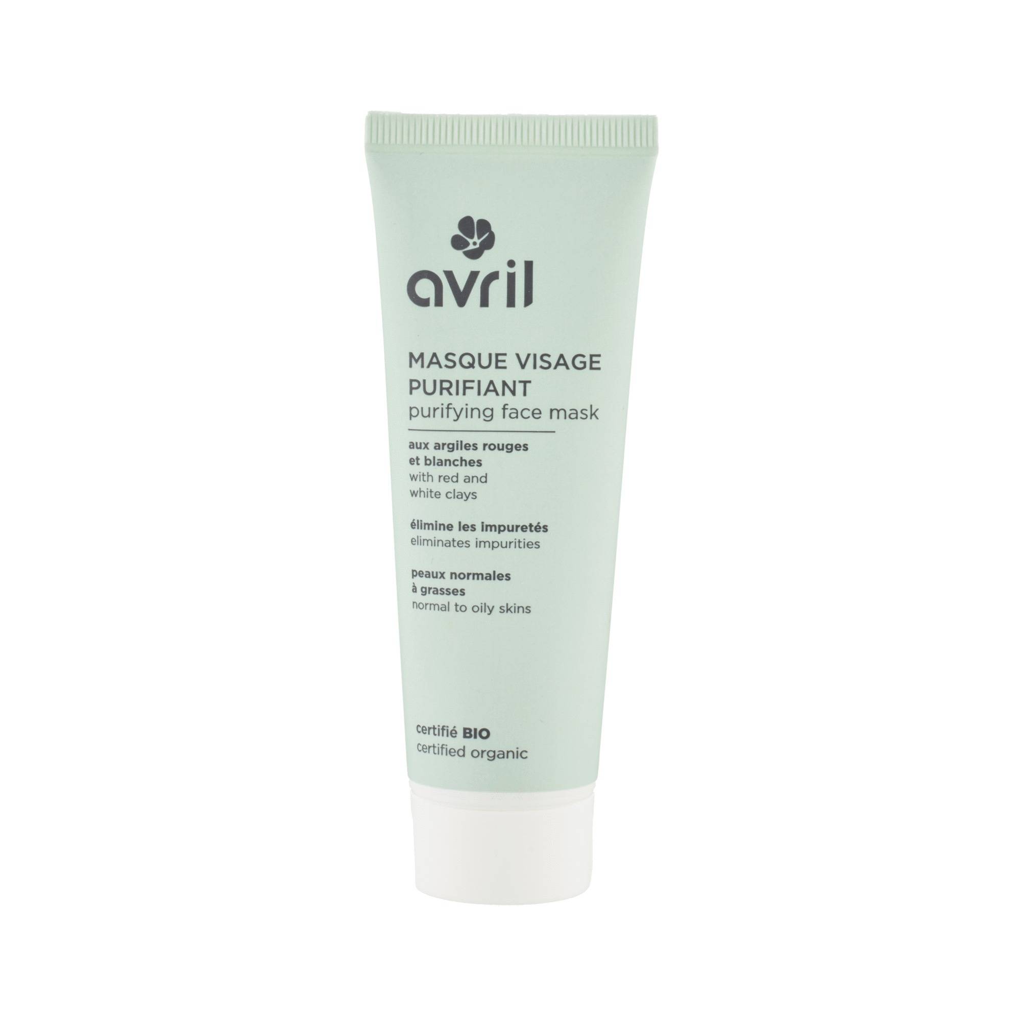 Masque visage purifiant certifi&eacute; bio, Transparent, large image number 0