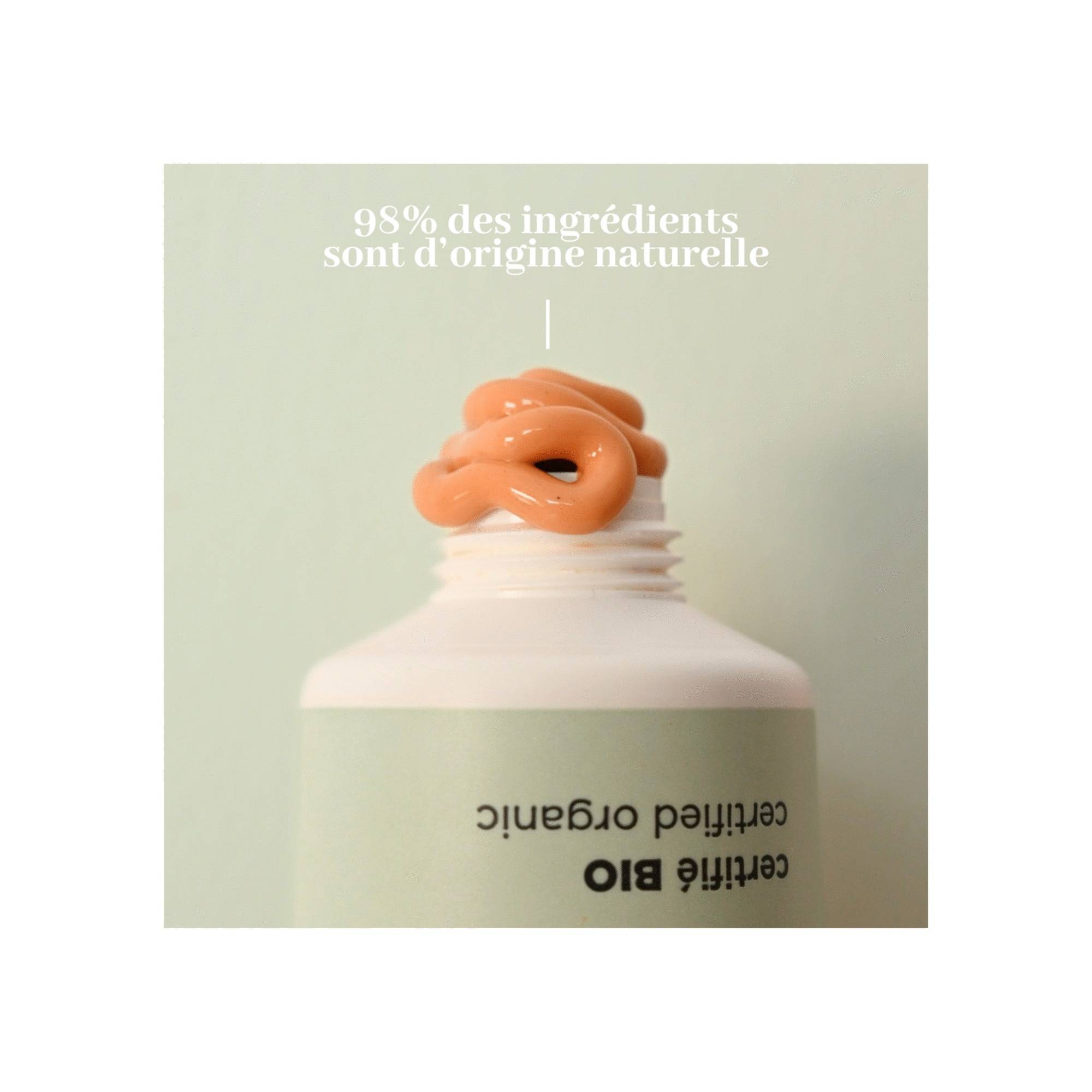 Masque visage purifiant certifi&eacute; bio, Transparent, large image number 2
