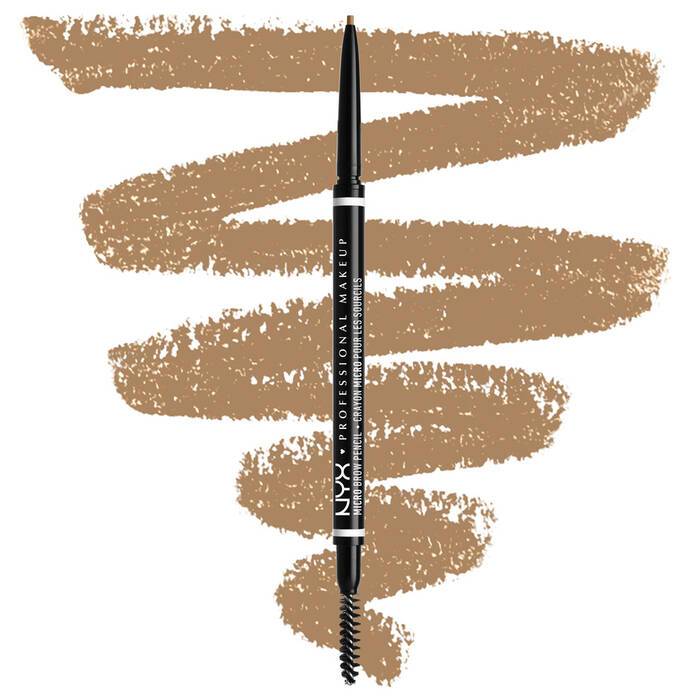 Micro brow crayon &agrave; sourcils double-embout, Blonde, swatch image