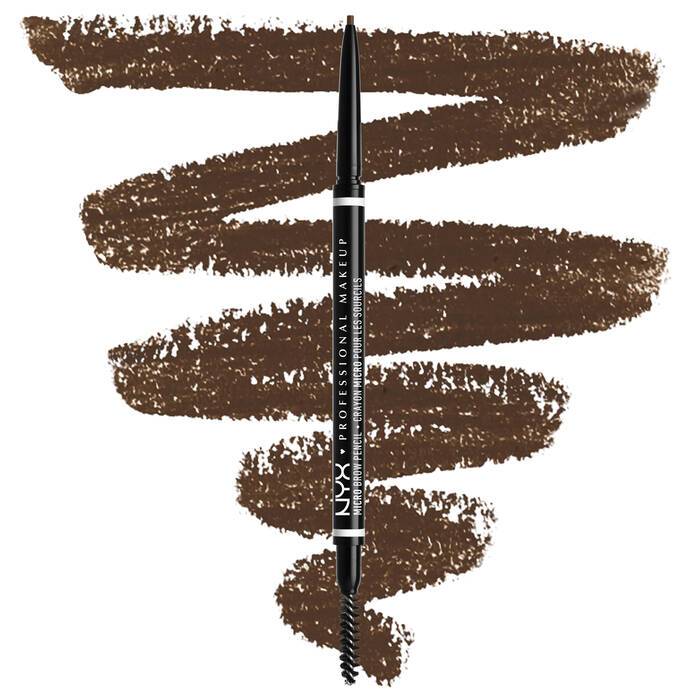 Micro brow crayon &agrave; sourcils double-embout, Brunette, swatch image