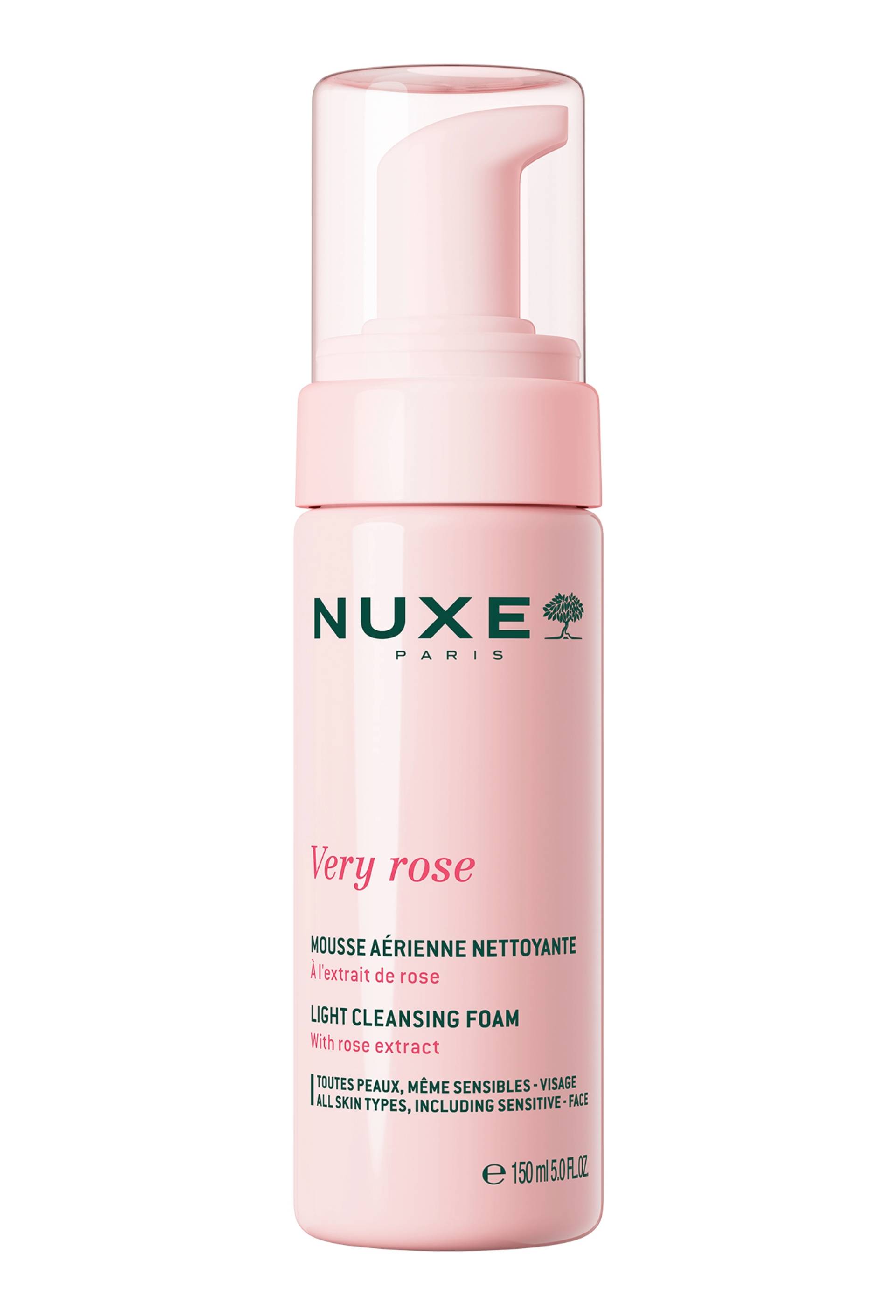 Mousse a&eacute;rienne nettoyante very rose, Transparent, large image number 0.0