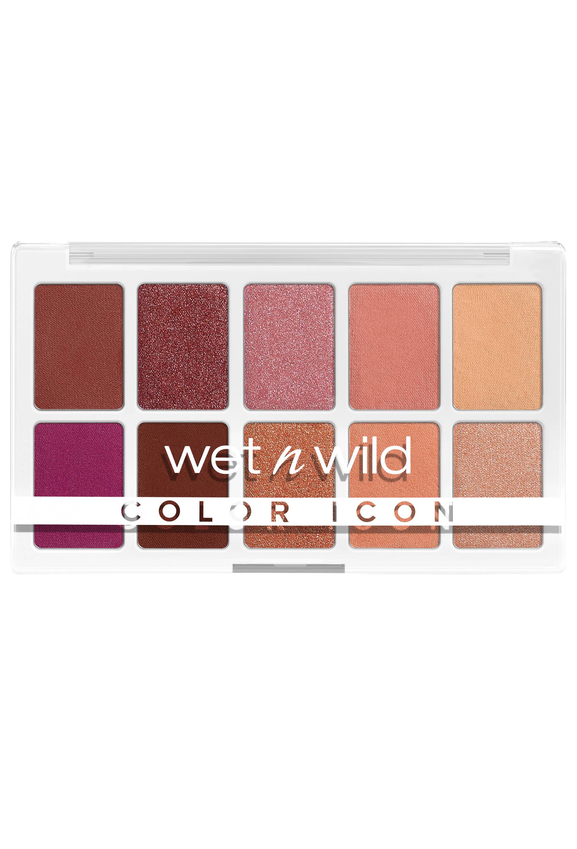 Palette 10 nuances Color Icon falette de fards &agrave; paupi&egrave;res, Heart et sol, swatch image