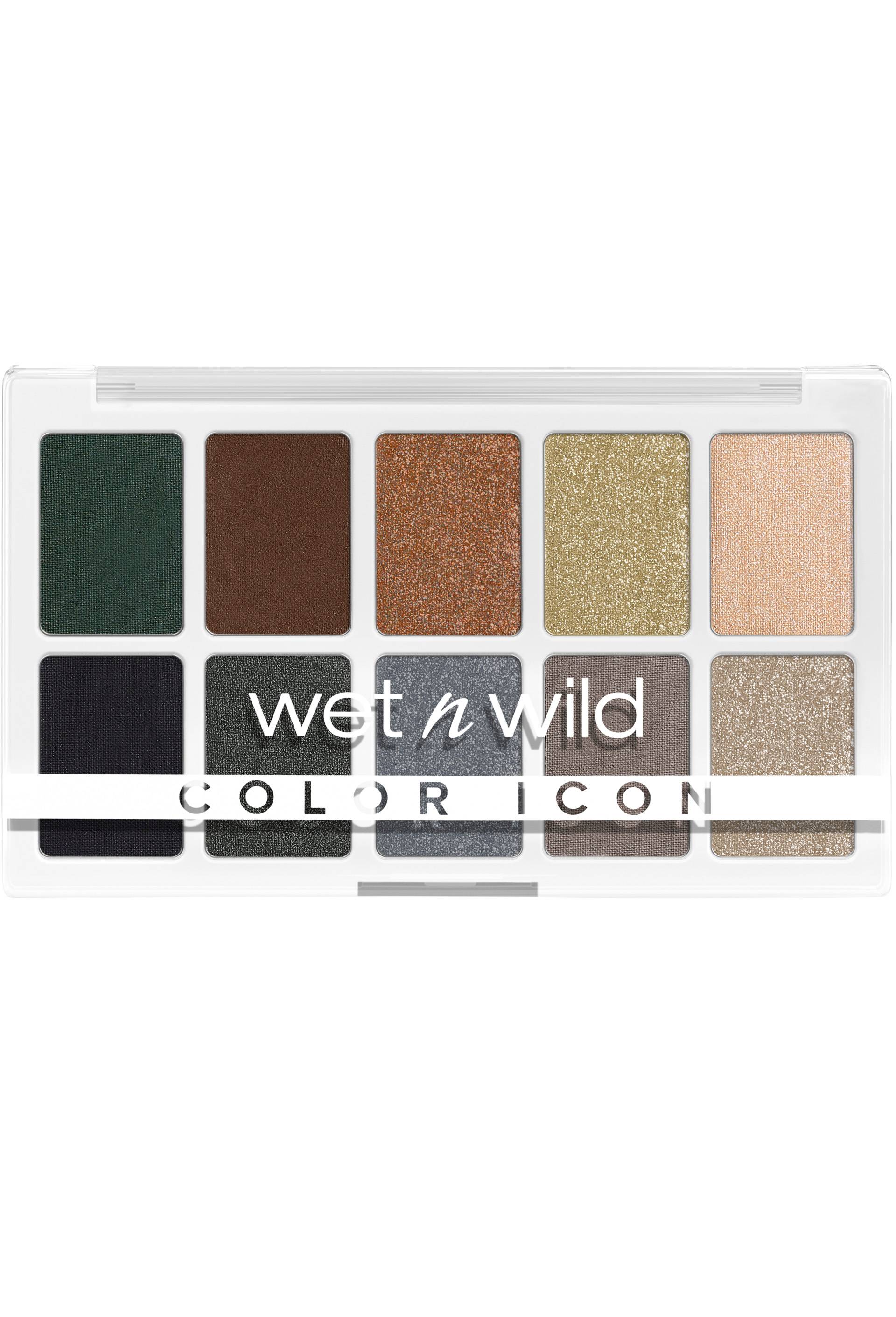 Palette 10 nuances Color Icon falette de fards &agrave; paupi&egrave;res, Lights off, swatch image