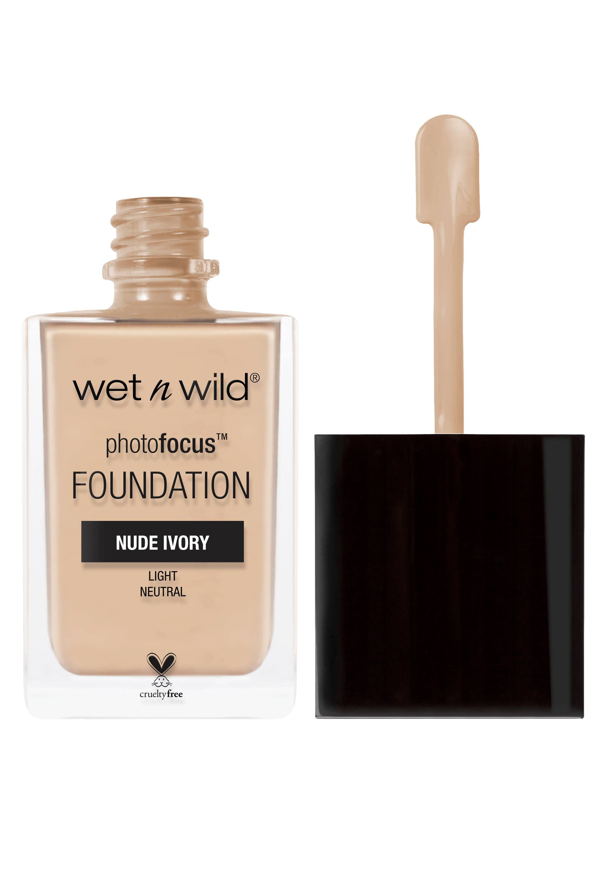 Photo focus matte fond de teint matifiant, Nude ivory, swatch image