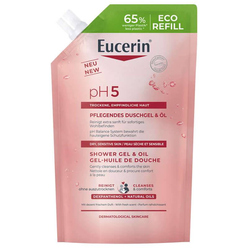Ph5 gel-huile de douche ecorecharge, Transparent, large image number 0