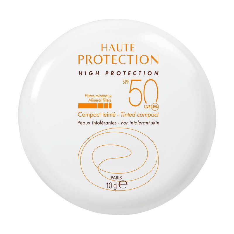 Poudre solaire haute protection compact teint&eacute; sable indice 50, Transparent, large image number 0.0