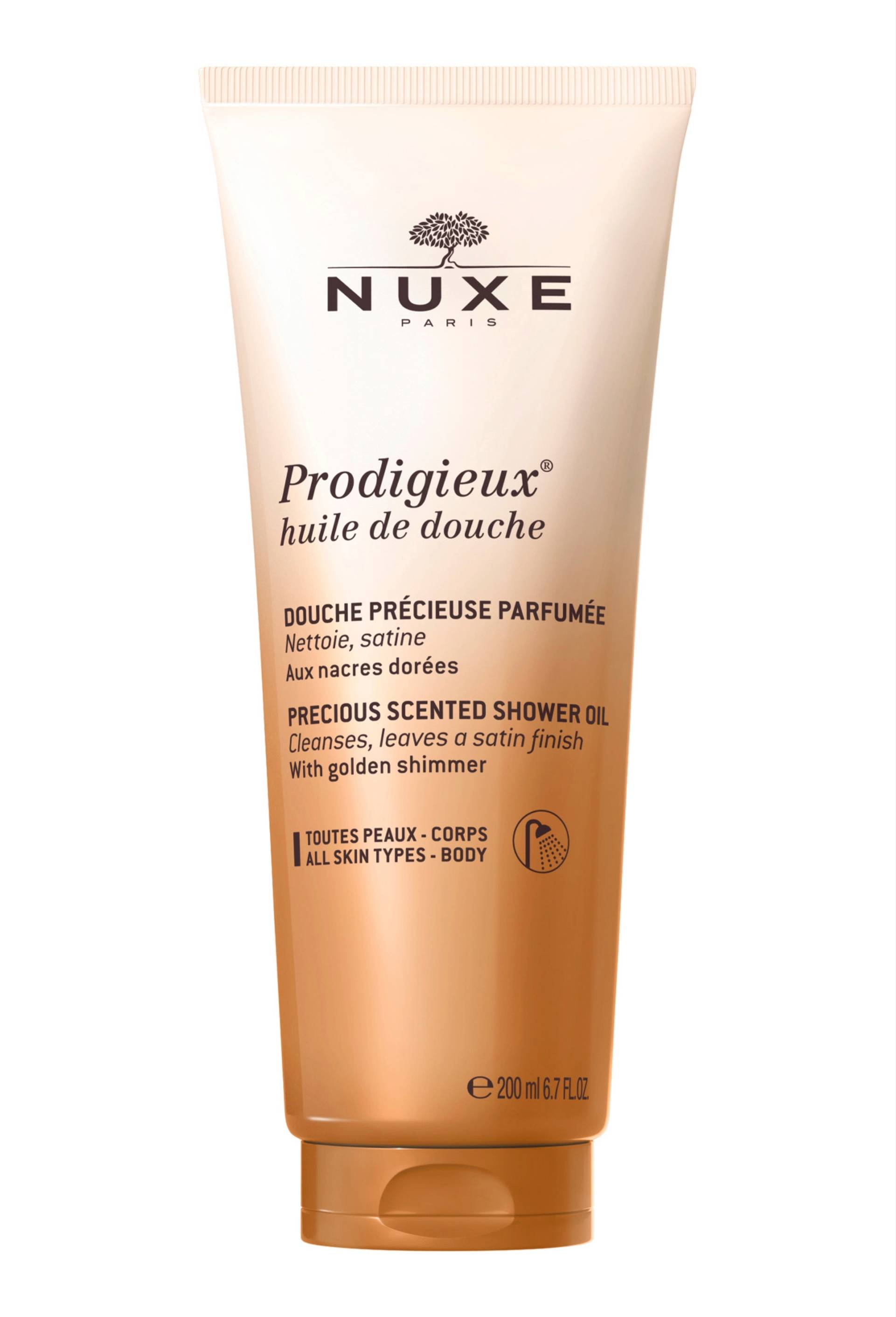 Prodigieux huile de douche parfum&eacute;e - gel douche, Transparent, large image number 0