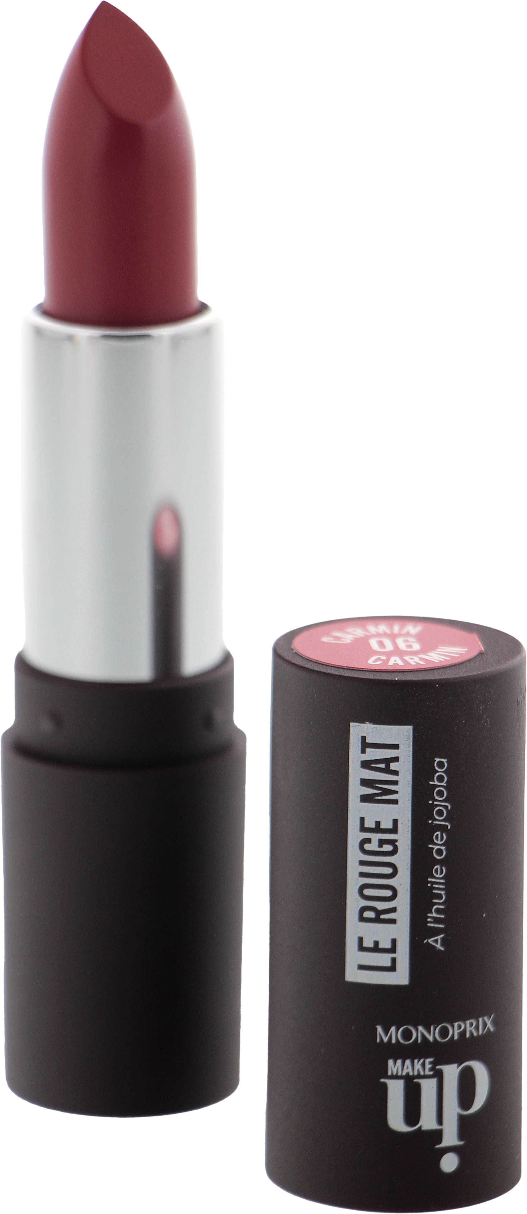 Rouge &agrave; l&egrave;vres mat, 06 Carmin, swatch image