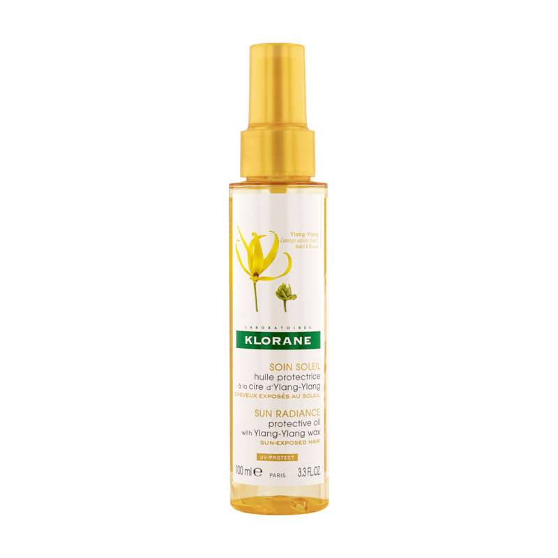 Soin soleil huile protecteur &agrave; la cire d'ylang-ylang pour cheveux expos&eacute;s au soleil, Transparent, large image number 0.0