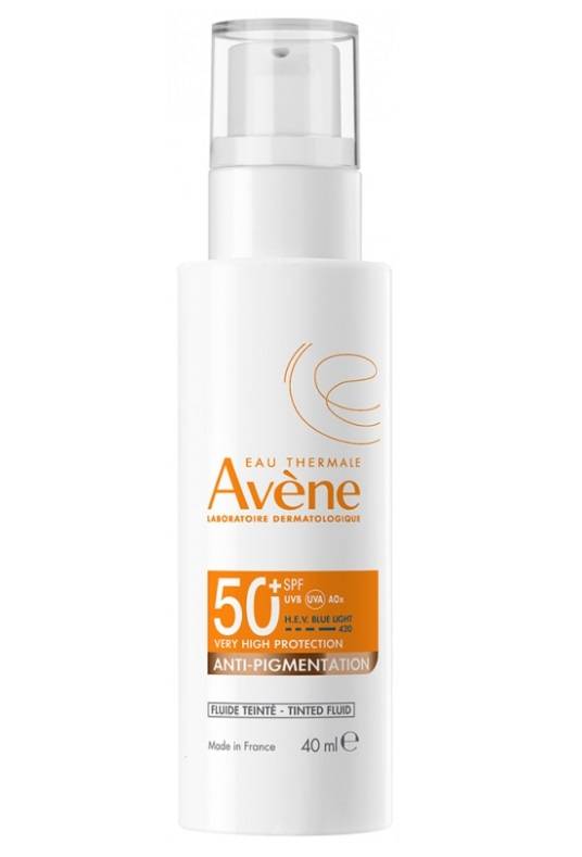 Soins solaires fluide anti-pigmentation SPF50 +, Transparent, large image number 0.0
