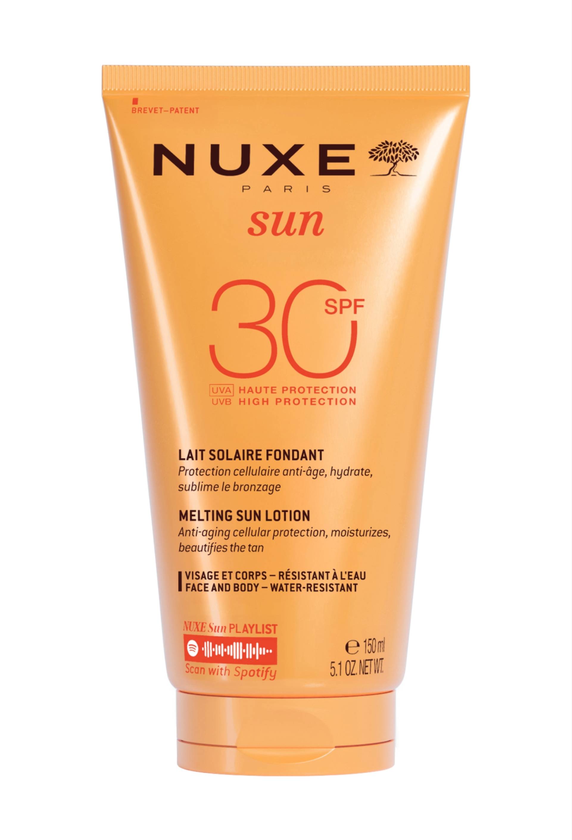 Sun lait solaire d&eacute;licieux visage et corps SPF30, Transparent, large image number 0.0