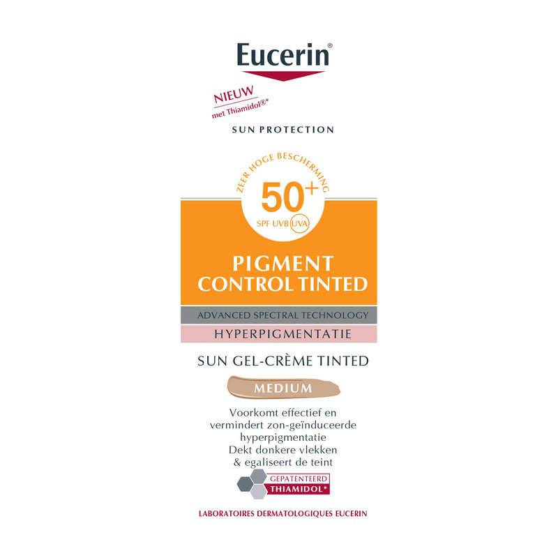 Sun pigment control gel cr&egrave;me teinte SPF50 +, Transparent, large image number 2