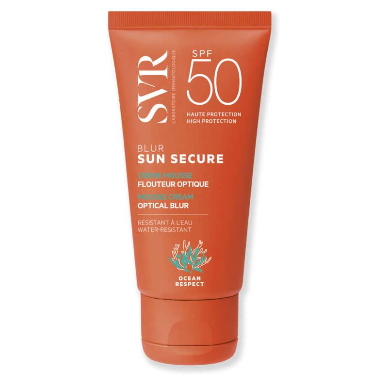 Sun secure blur cr&egrave;me mousse sp50, Transparent, large image number 0.0