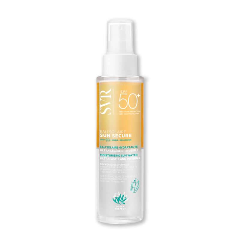 Sun secure eau solaire protectrice biod&eacute;gradable sp50 +, Transparent, large image number 0.0