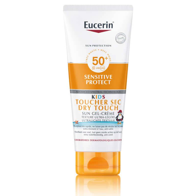 Sun sensitive protect kids gel-cr&egrave;me toucher sec SPF50 +, Transparent, large image number 0