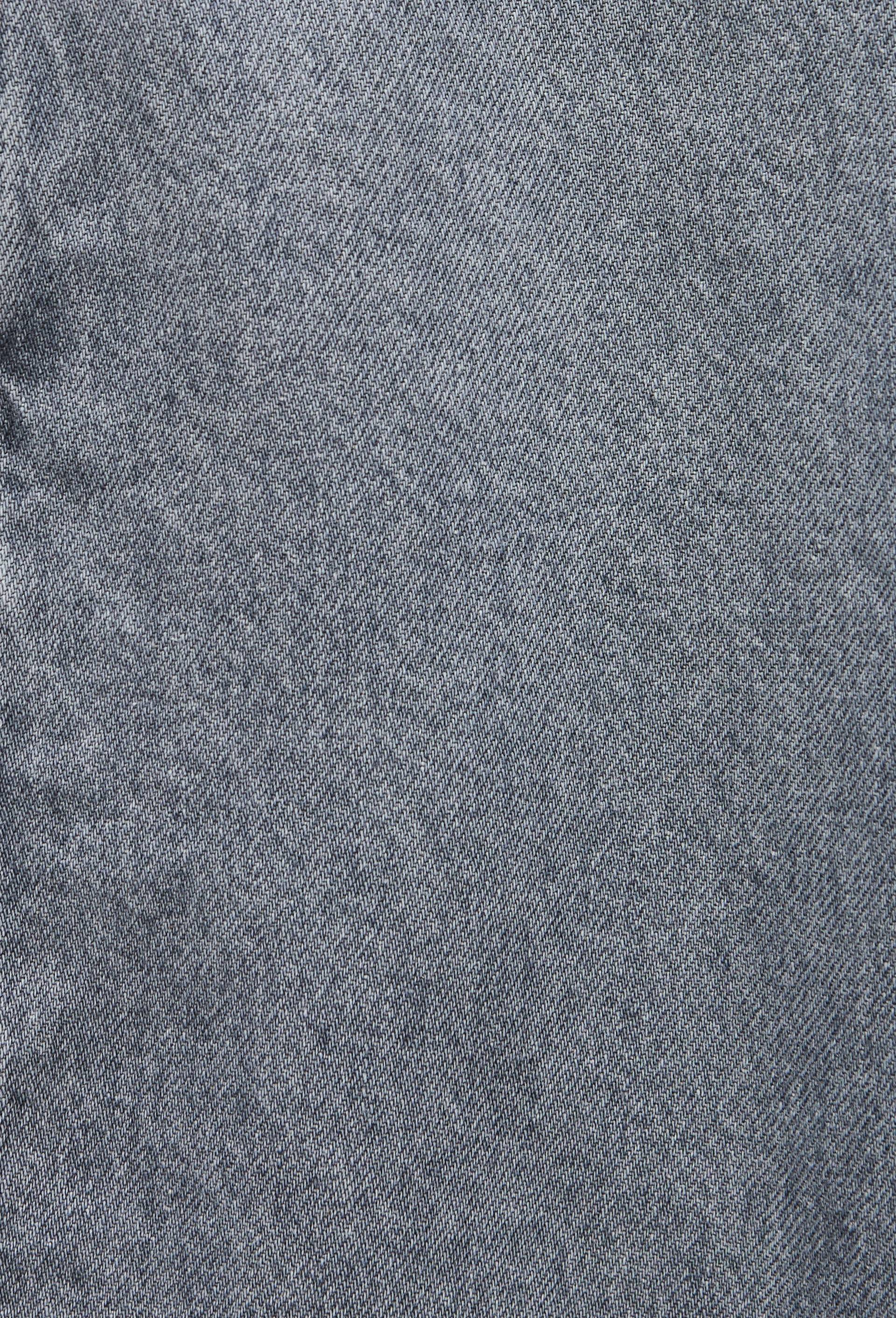 Jean barrel, poches c&ocirc;t&eacute;s, Gris, large image number 3.0