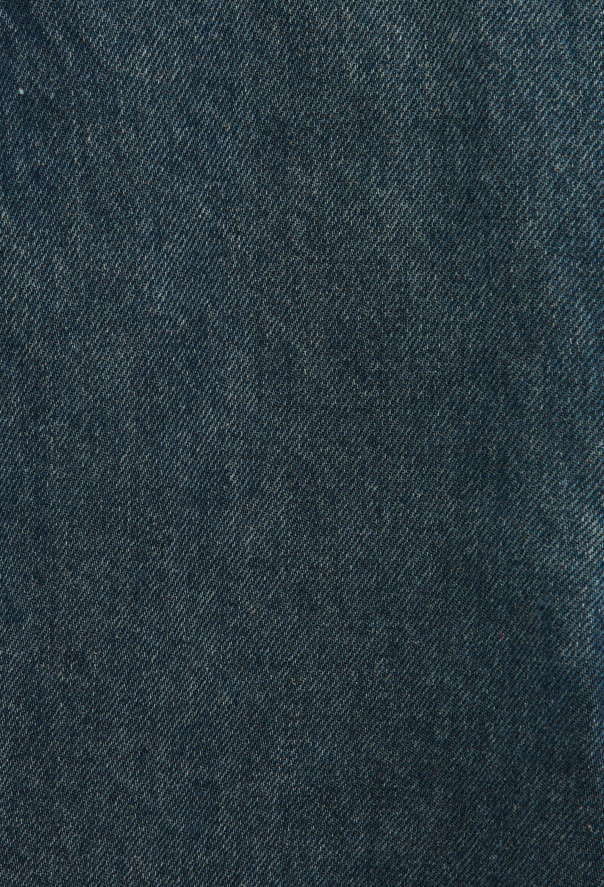 Jean barrel, poches c&ocirc;t&eacute;s, Bleu fonc&eacute;, large image number 3.0