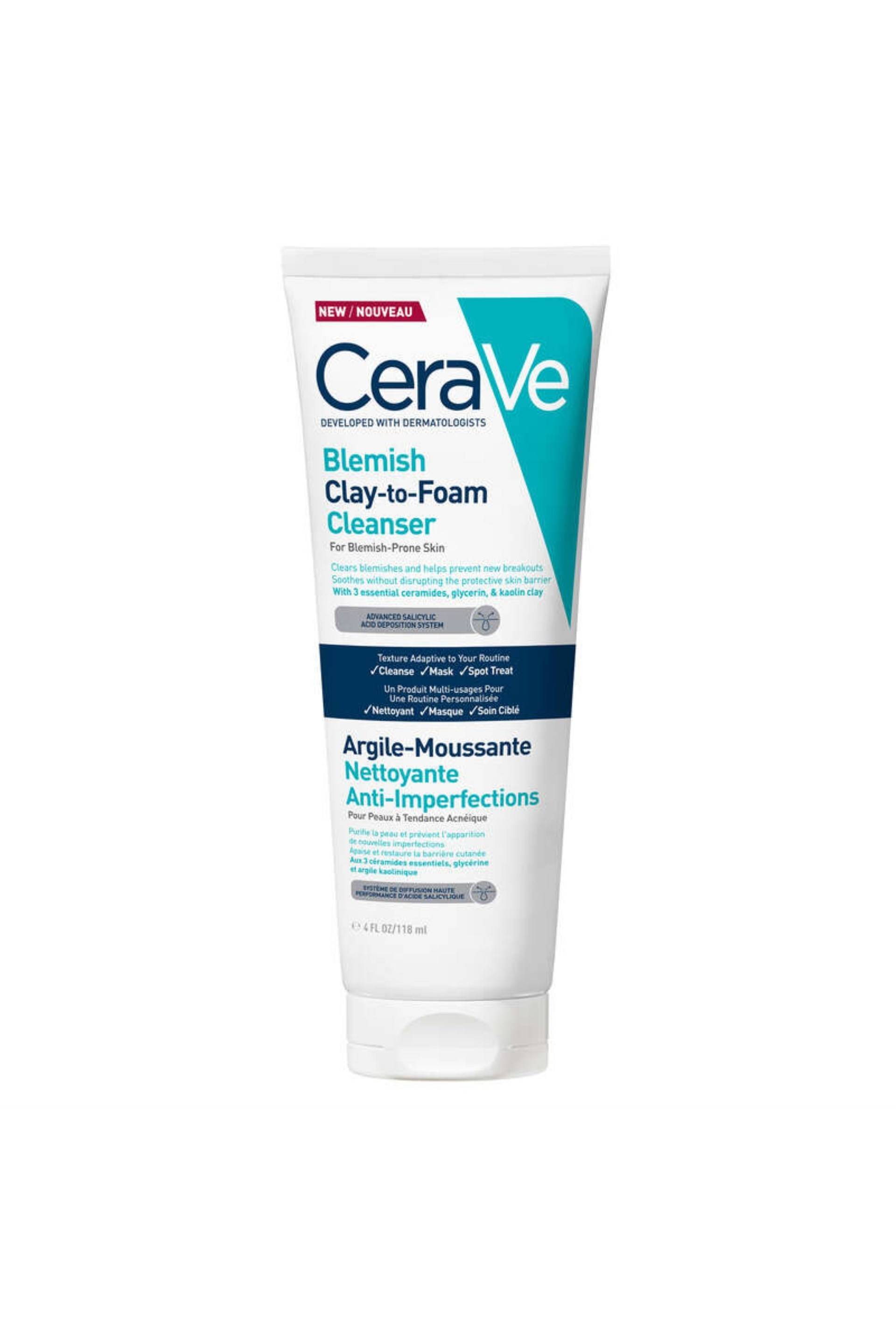 Crv acne paste cleanser 4oz en fr, Transparent, large image number 0