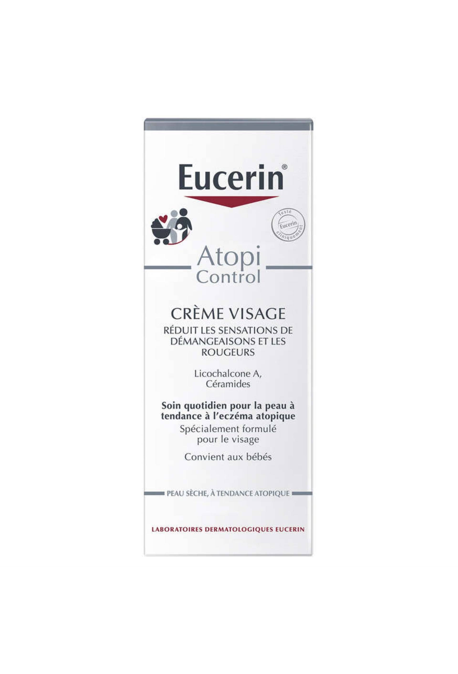 Atopicontrol cr&egrave;me visage 50ml, Transparent, large image number 0