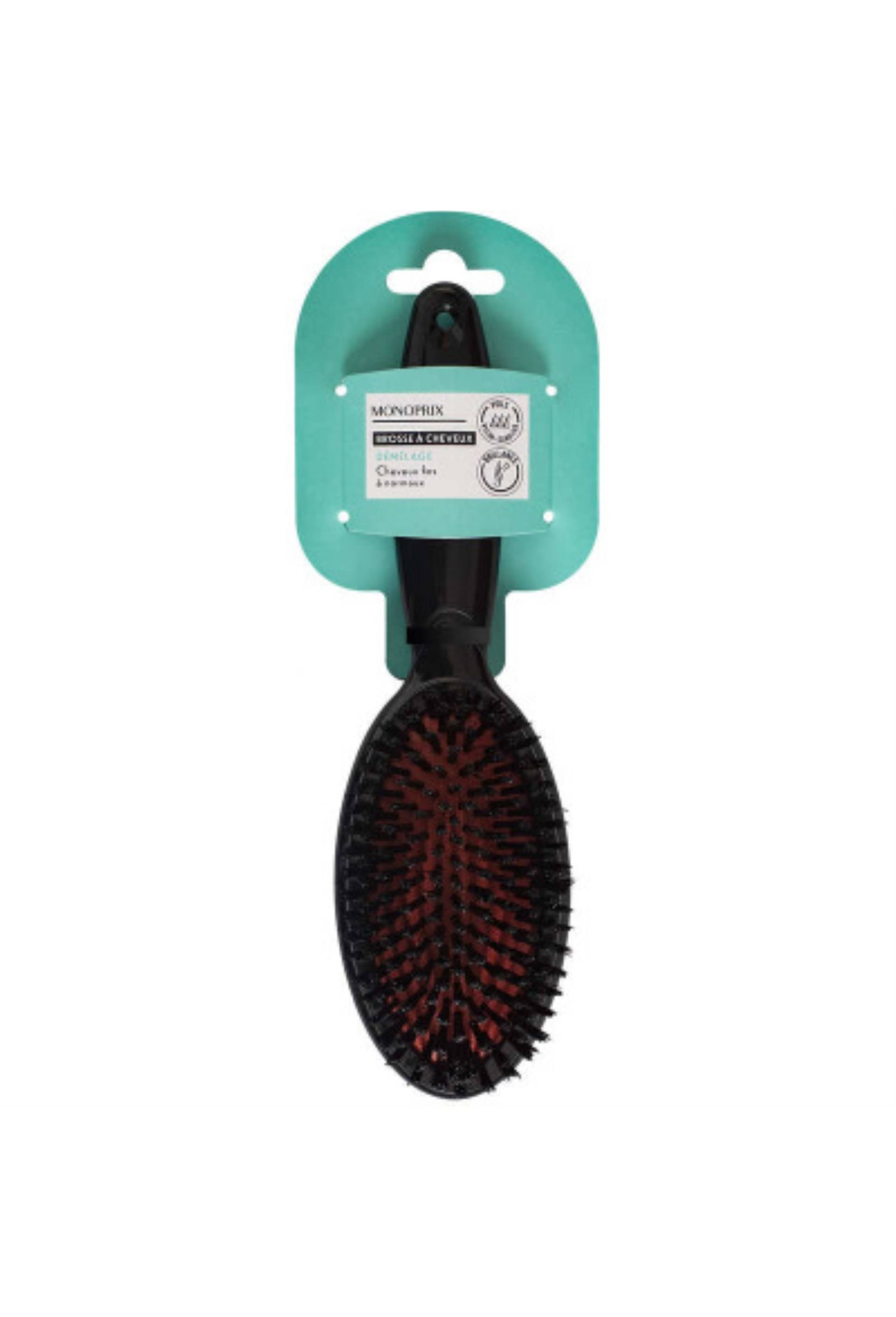 Brosse pneumatique nylon sanglier, Transparent, large image number 1