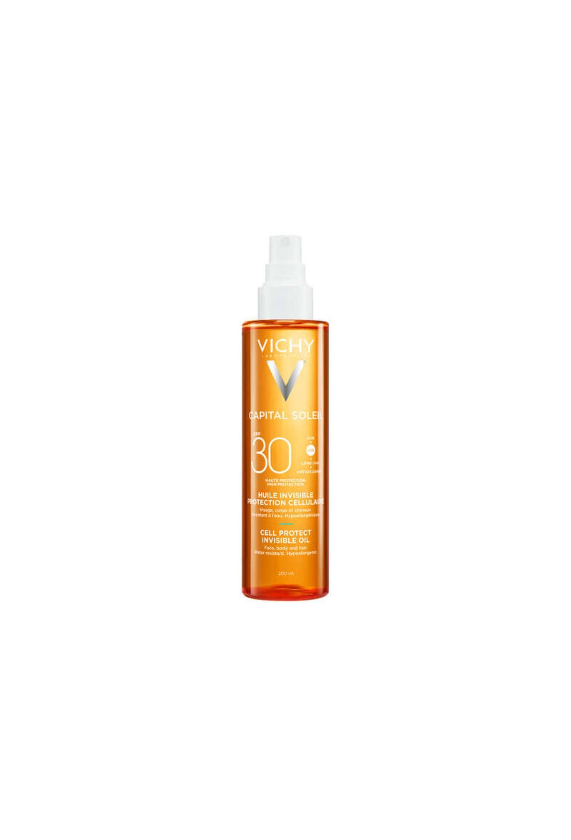 Capital soleil huile invisible protection solaire spf30, Transparent, large image number 0.0