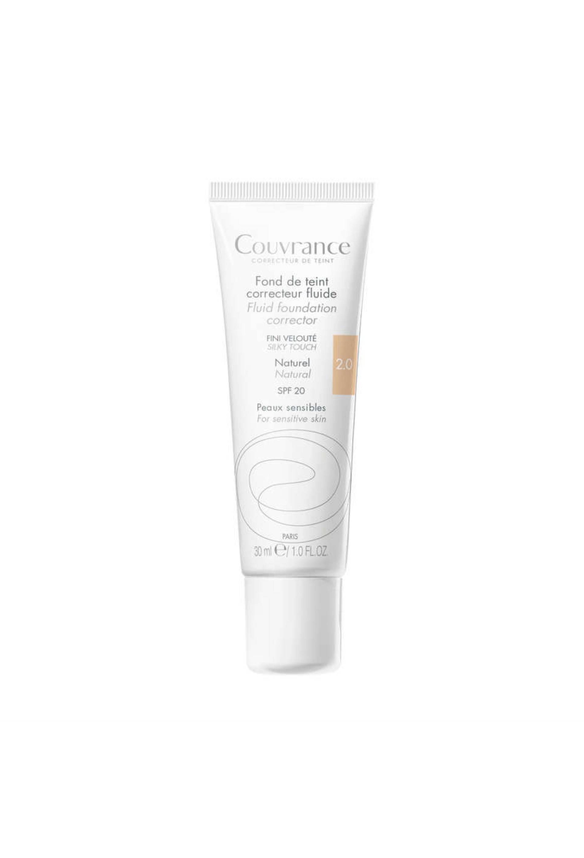 Couvrance fond de teint correcteur fluide spf20, Beige, large image number 0.0