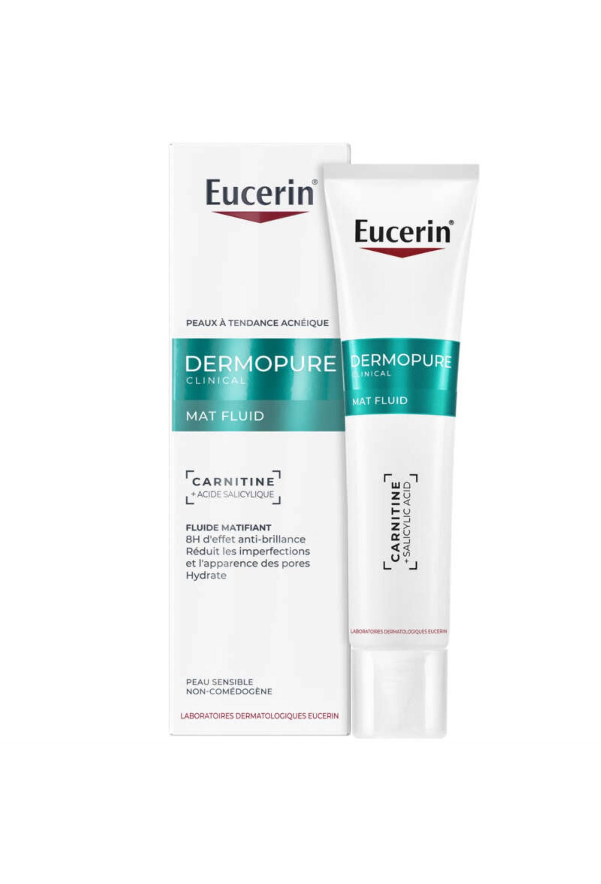 Dermopure clinical mat fluide matifiant 40 ml, Transparent, large image number 0