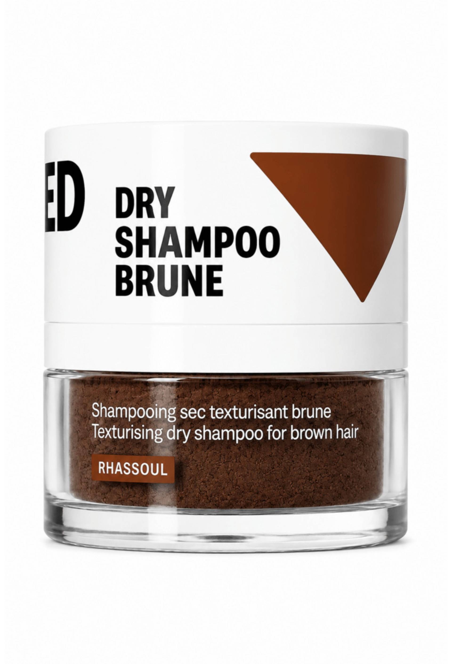 Dry shampoo brune shampoing sec texturisant rhassoul, Transparent, large image number 0.0