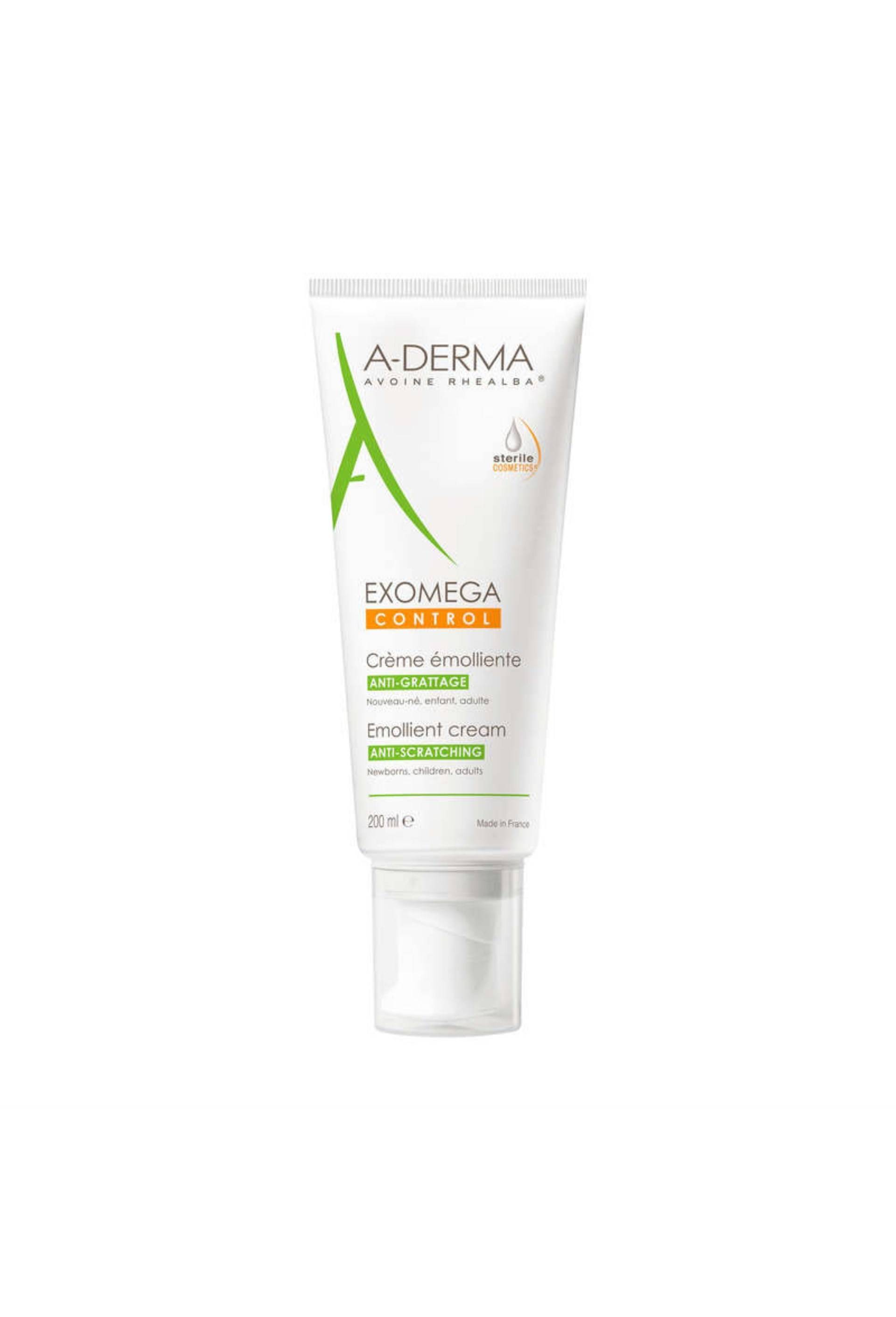 Exomega control cr&egrave;me &eacute;molliente anti-grattage, Blanc, large image number 0