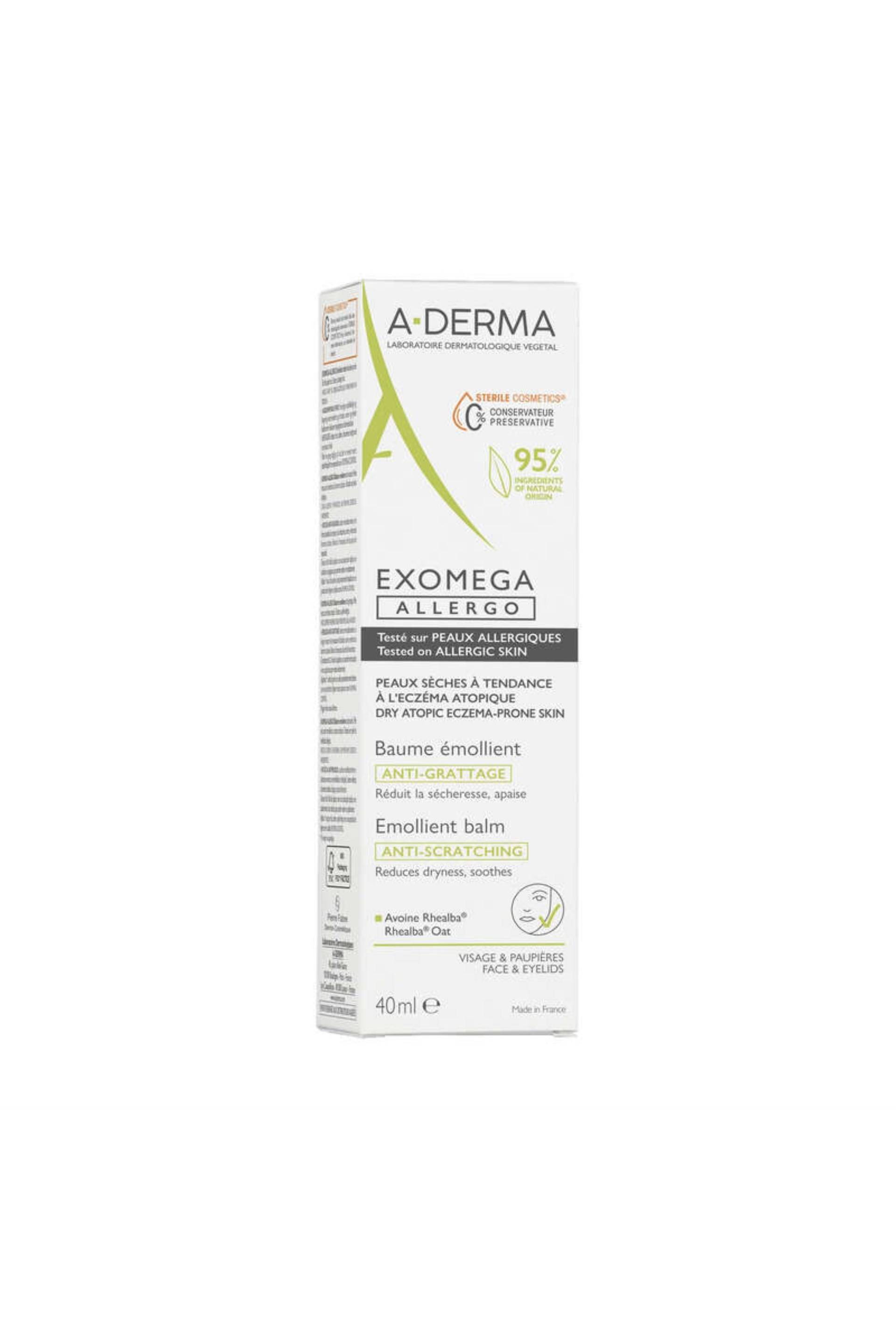 Exomega allergo baume &eacute;mollient anti-grattage, Blanc, large image number 1.0