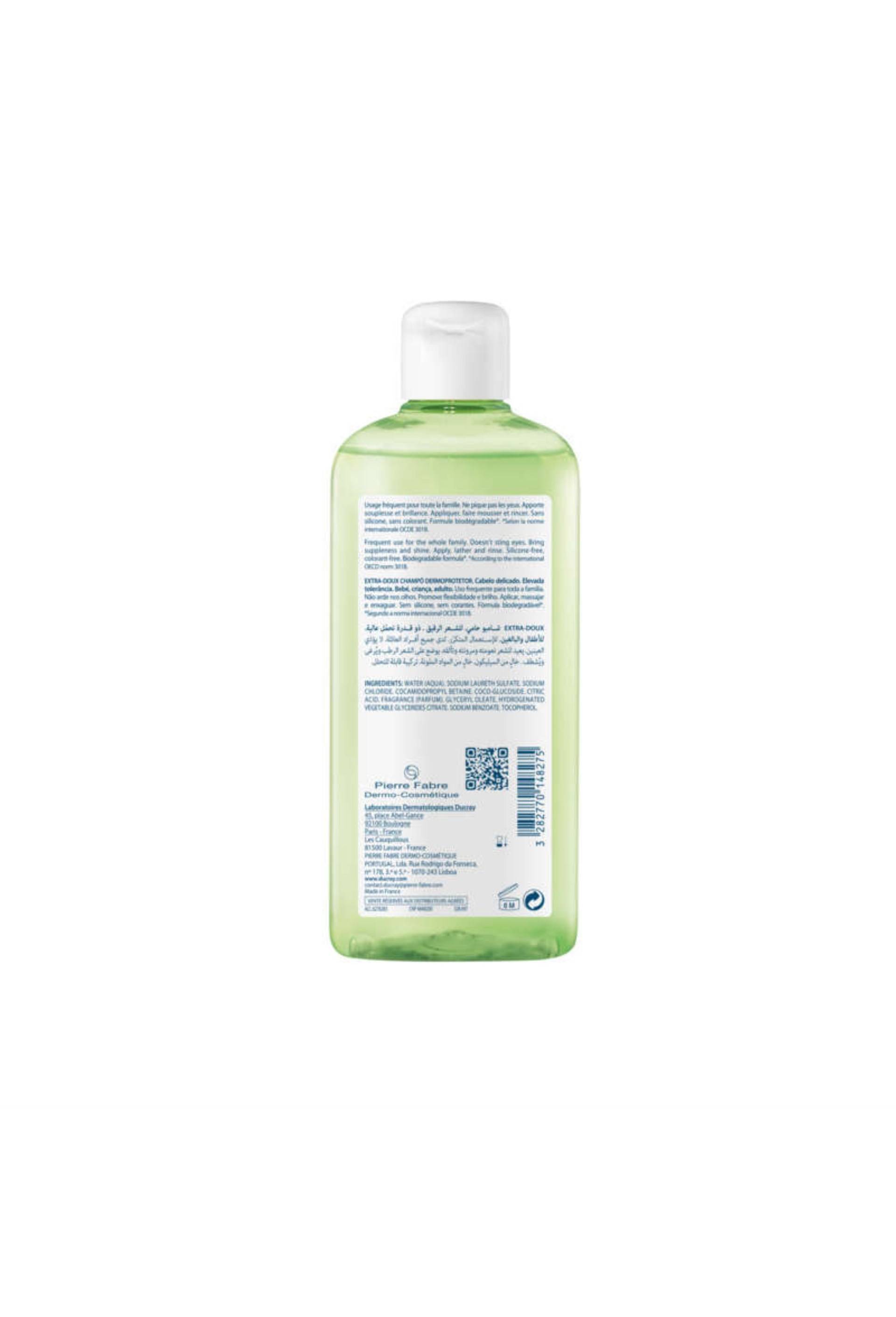 Extra doux shampoing dermo-protecteur, Transparent, large image number 1