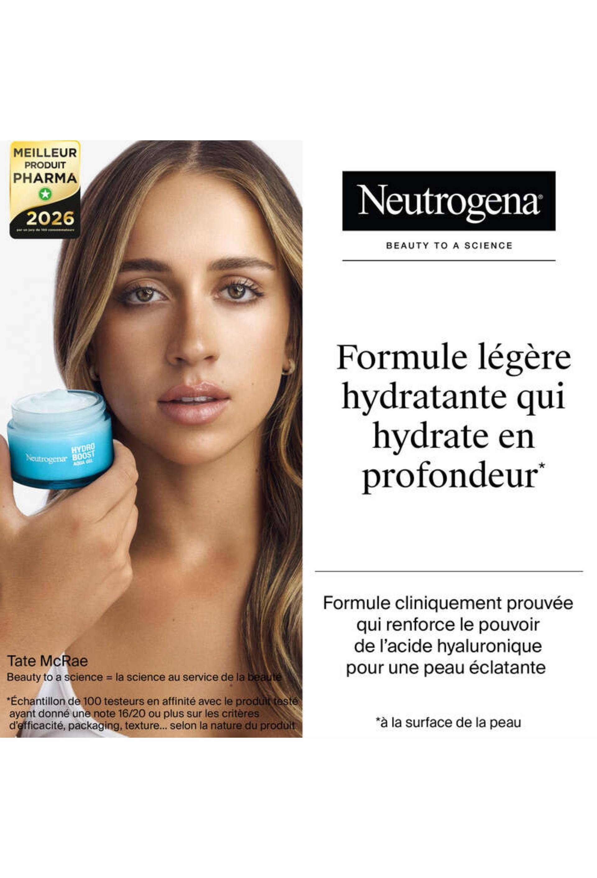 Hydro boost cr&egrave;me visage hydratante aqua-gel, Transparent, large image number 1.0