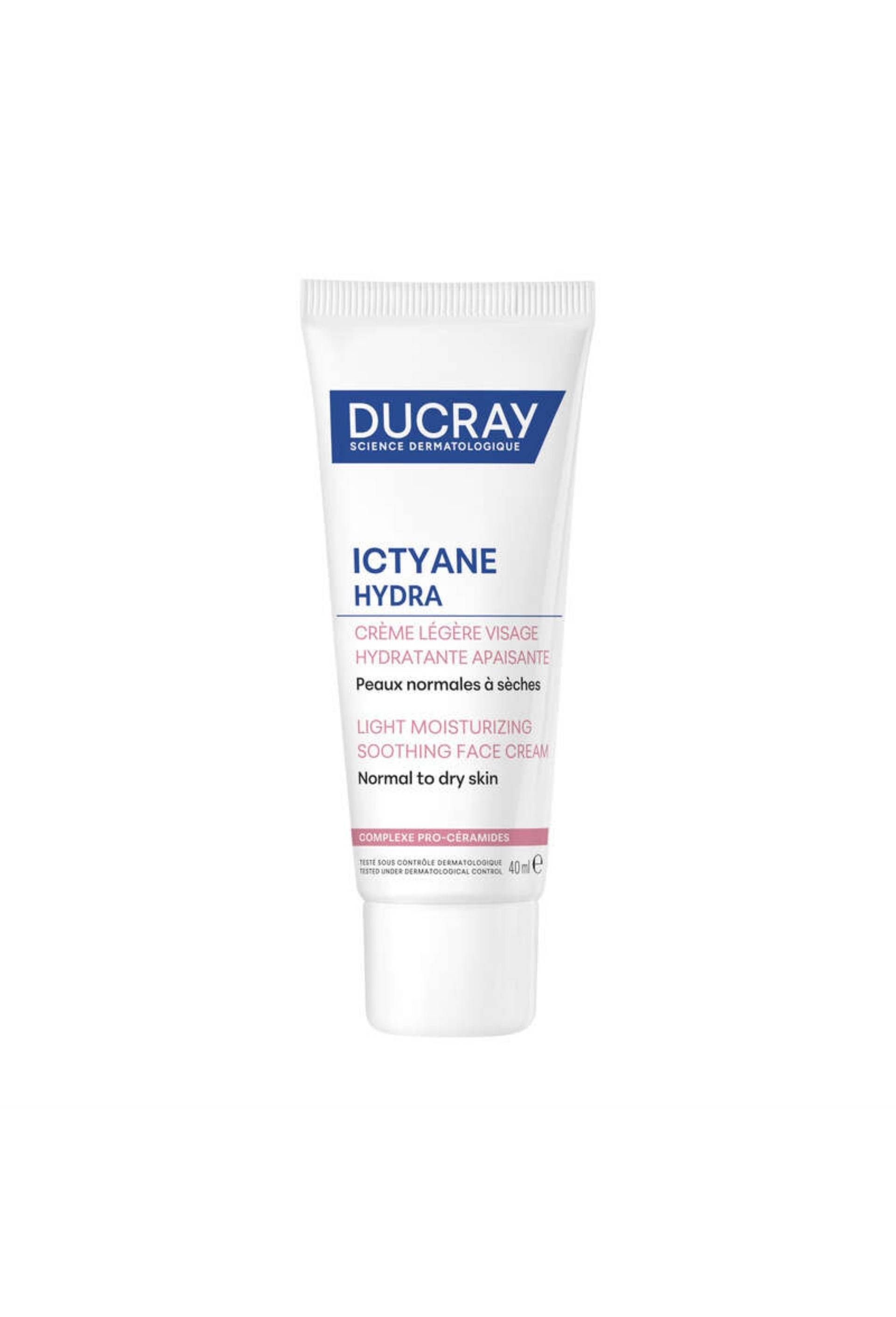 Ictyane hydra cr&egrave;me l&eacute;g&egrave;re visage hydratante apaisante, Transparent, large image number 0.0