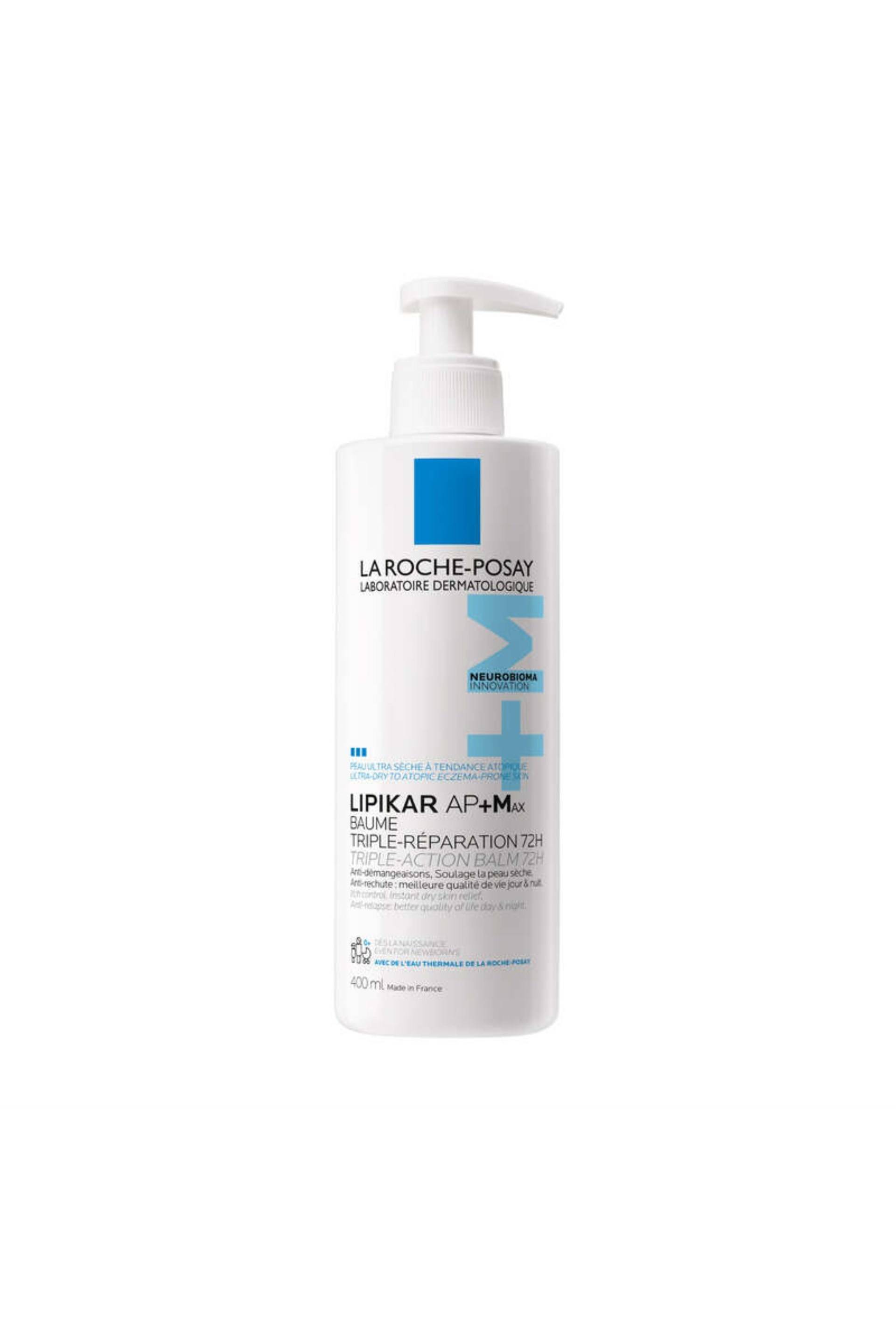 1fr lipikar baume ap max 400ml flacon pompe fr, Transparent, large image number 0