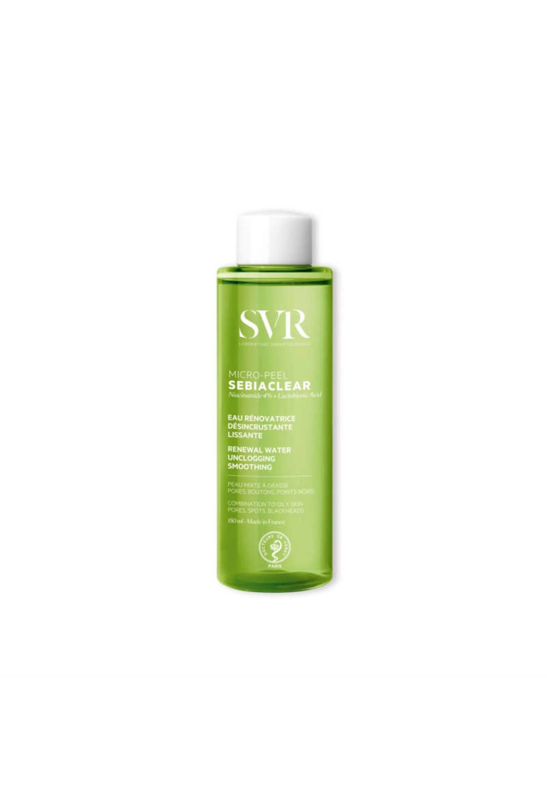 Micro-peel sebiaclear lotion r&eacute;novatrice d&eacute;sinscrustante et lissante, Transparent, large image number 0.0