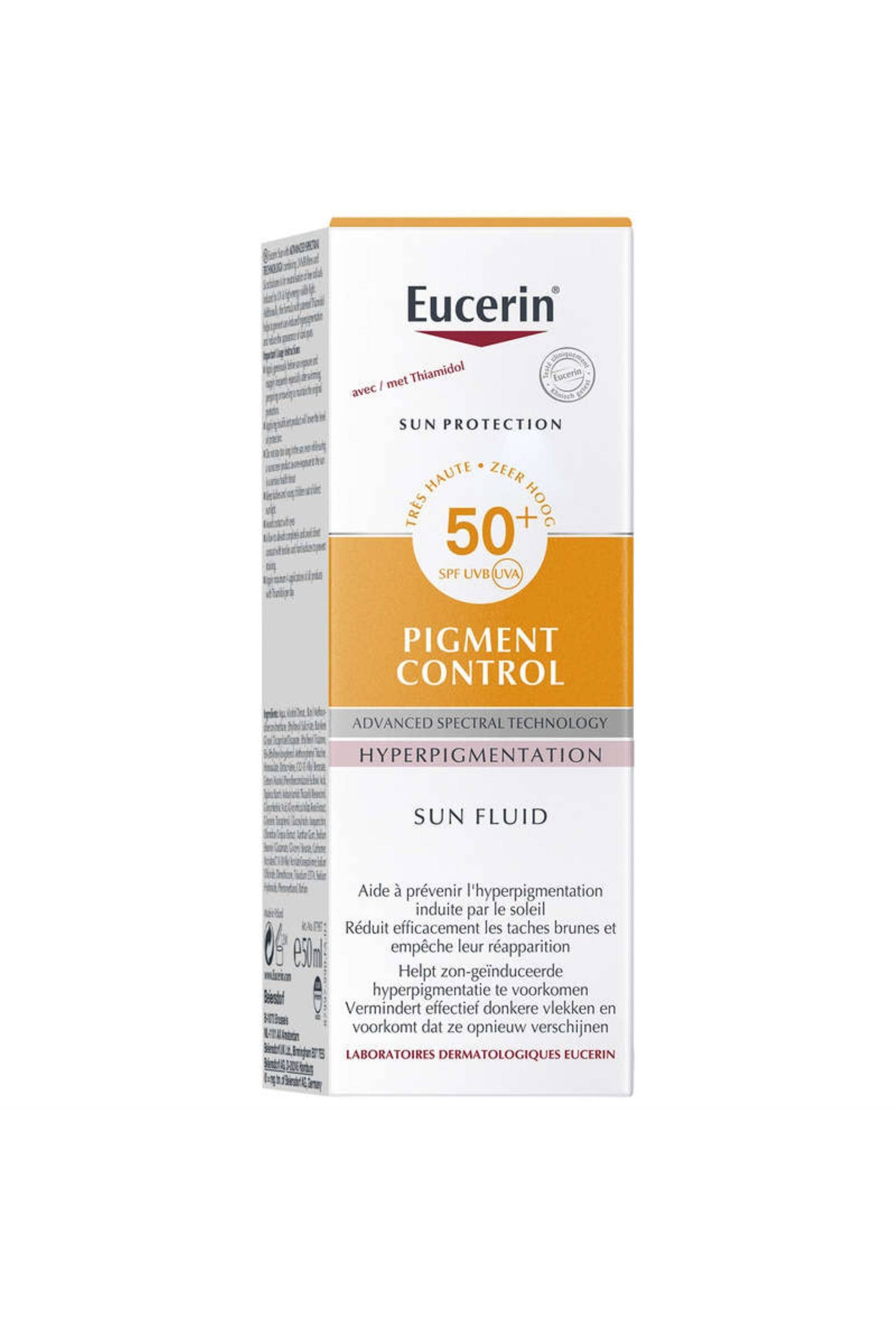 Pigment control fluide solaire spf50+, Transparent, large image number 0.0