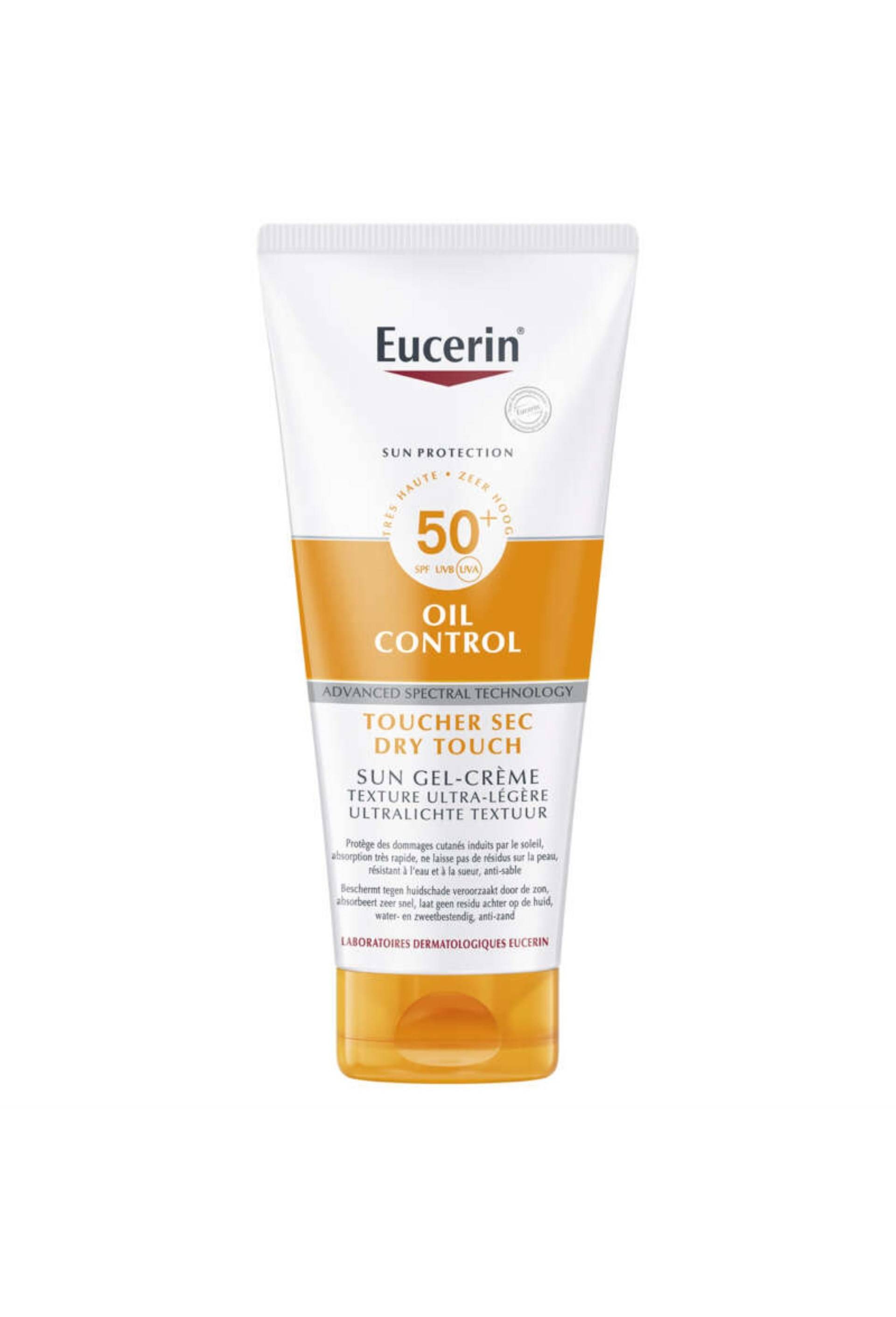 Sun sensitive gel-cr&egrave;me toucher sec spf50+, Transparent, large image number 0.0