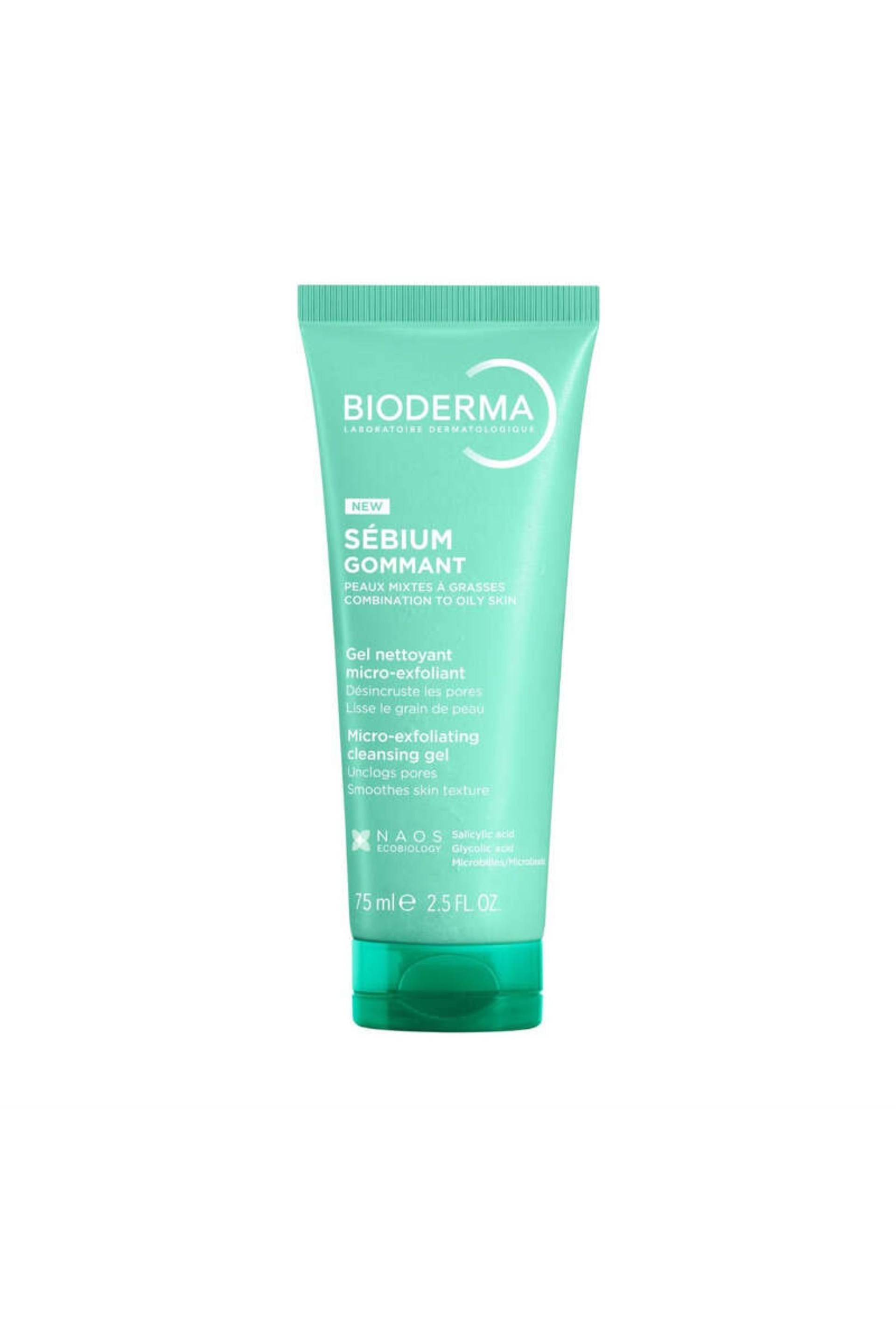 Sebium gommant 75ml gel nettoyant micro-exfoliant, Transparent, large image number 0
