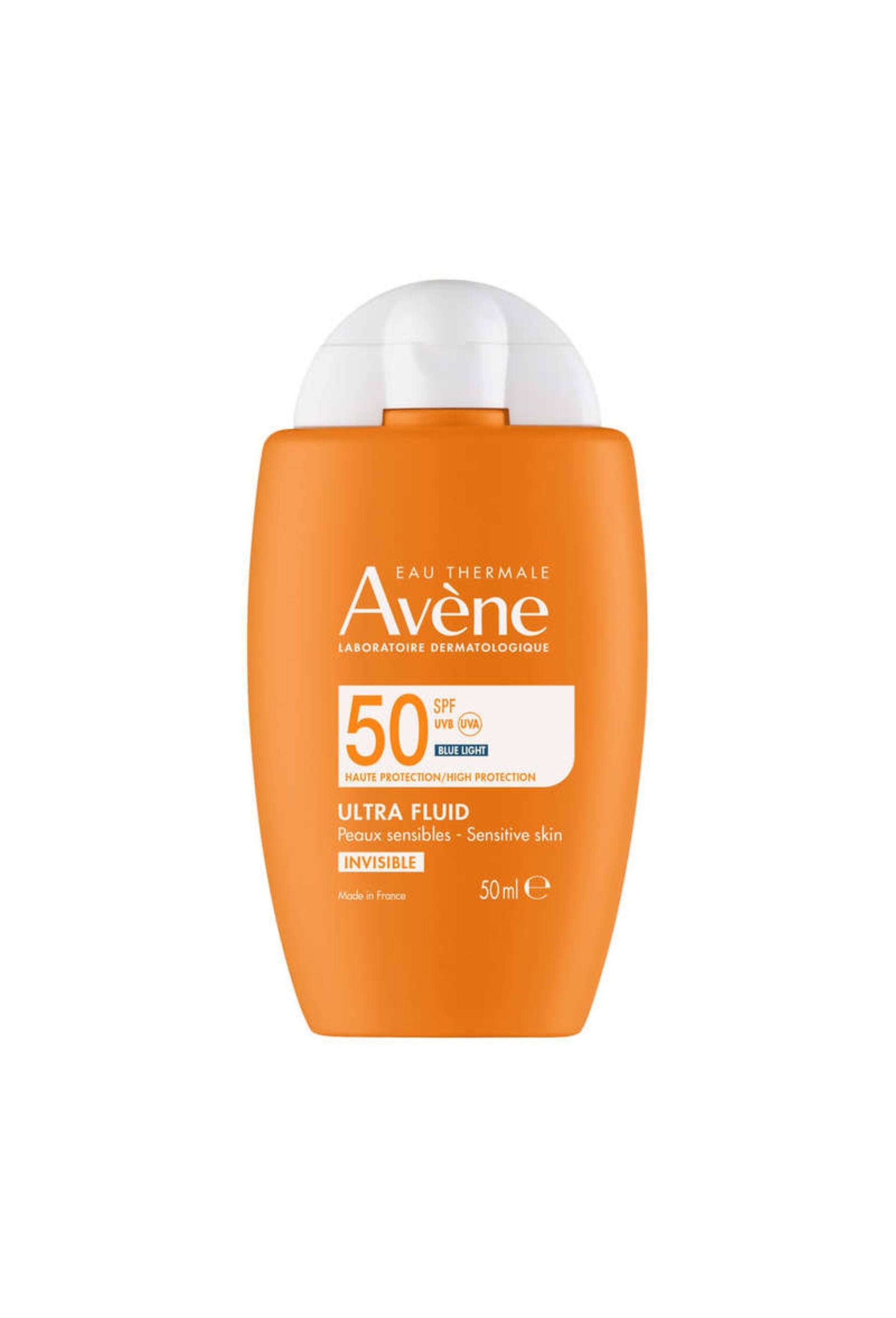 Av ultra-fluid 50+lu bleu 50ml, Transparent, large image number 0