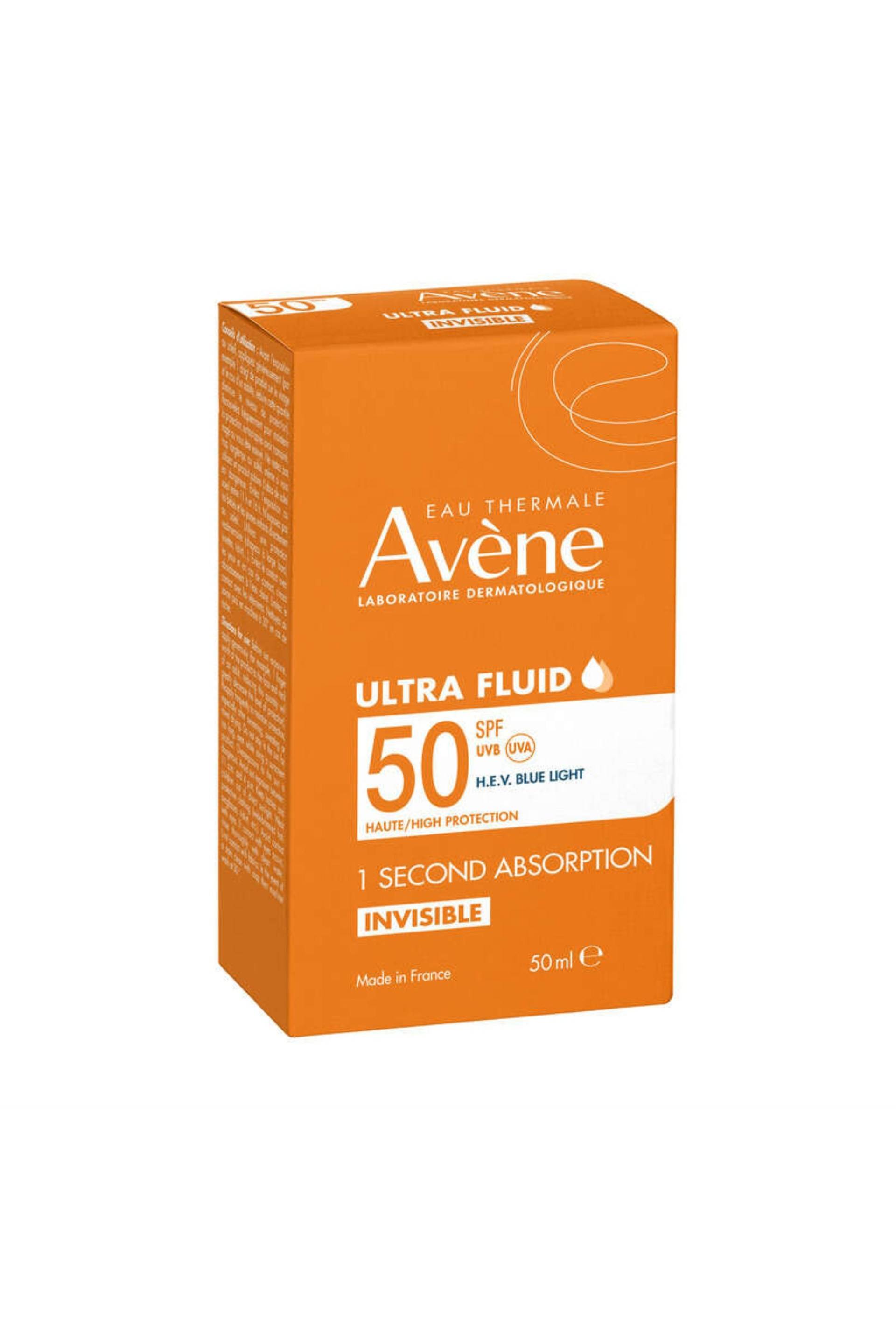 Av ultra-fluid 50+lu bleu 50ml, Transparent, large image number 1