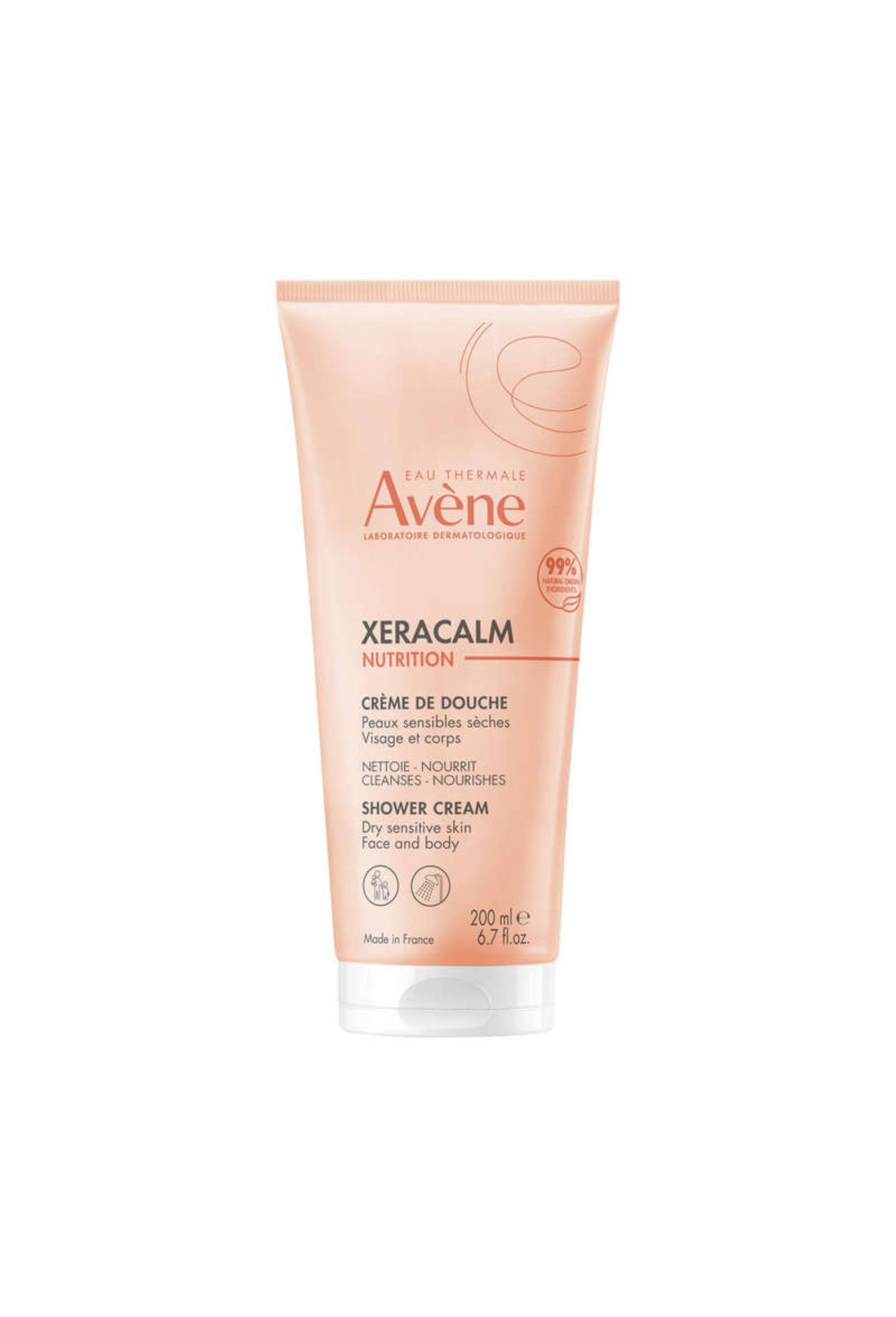 Xeracalm nutrition cr&egrave;me de douche, Blanc, large image number 0.0