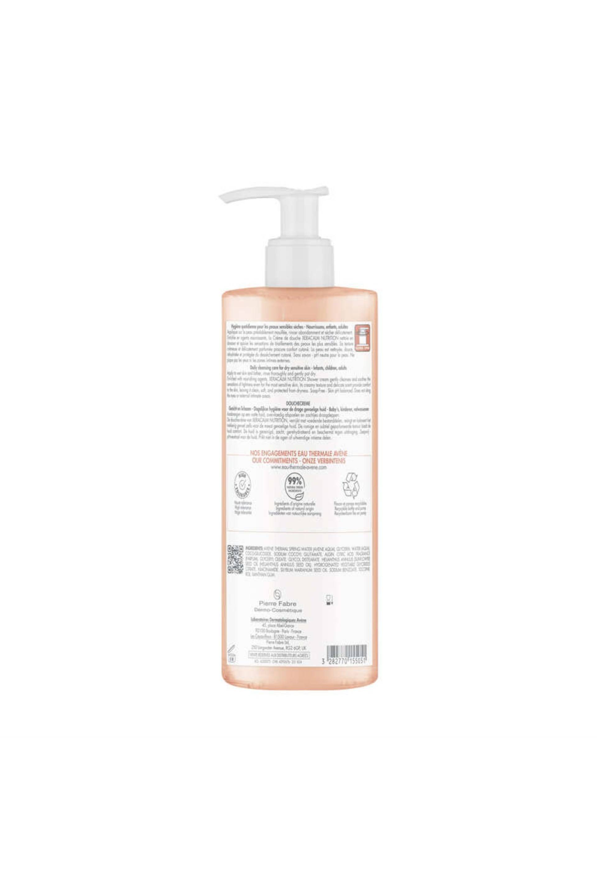 Xeracalm nutrition cr&egrave;me de douche, Blanc, large image number 3