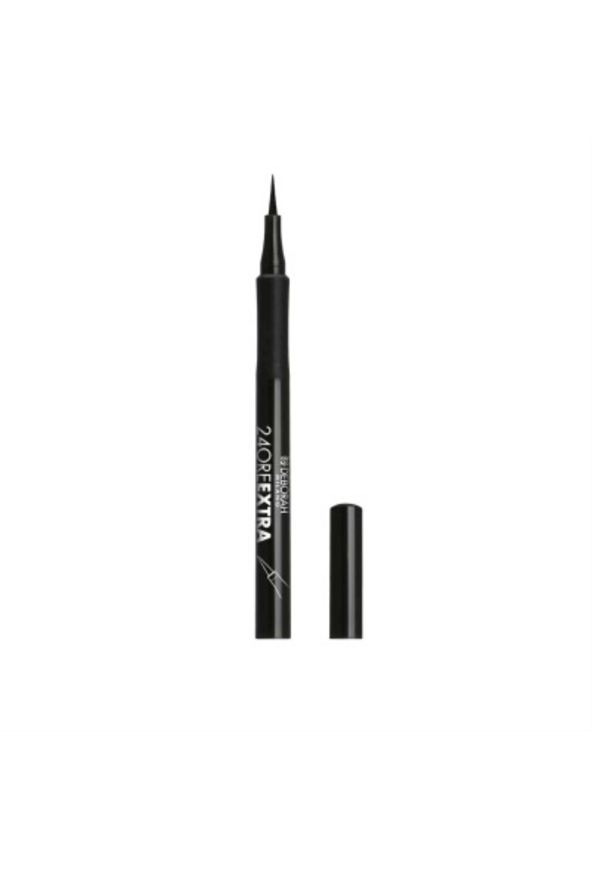24ore extra eyeliner feutre waterproof, Noir, large image number 0.0
