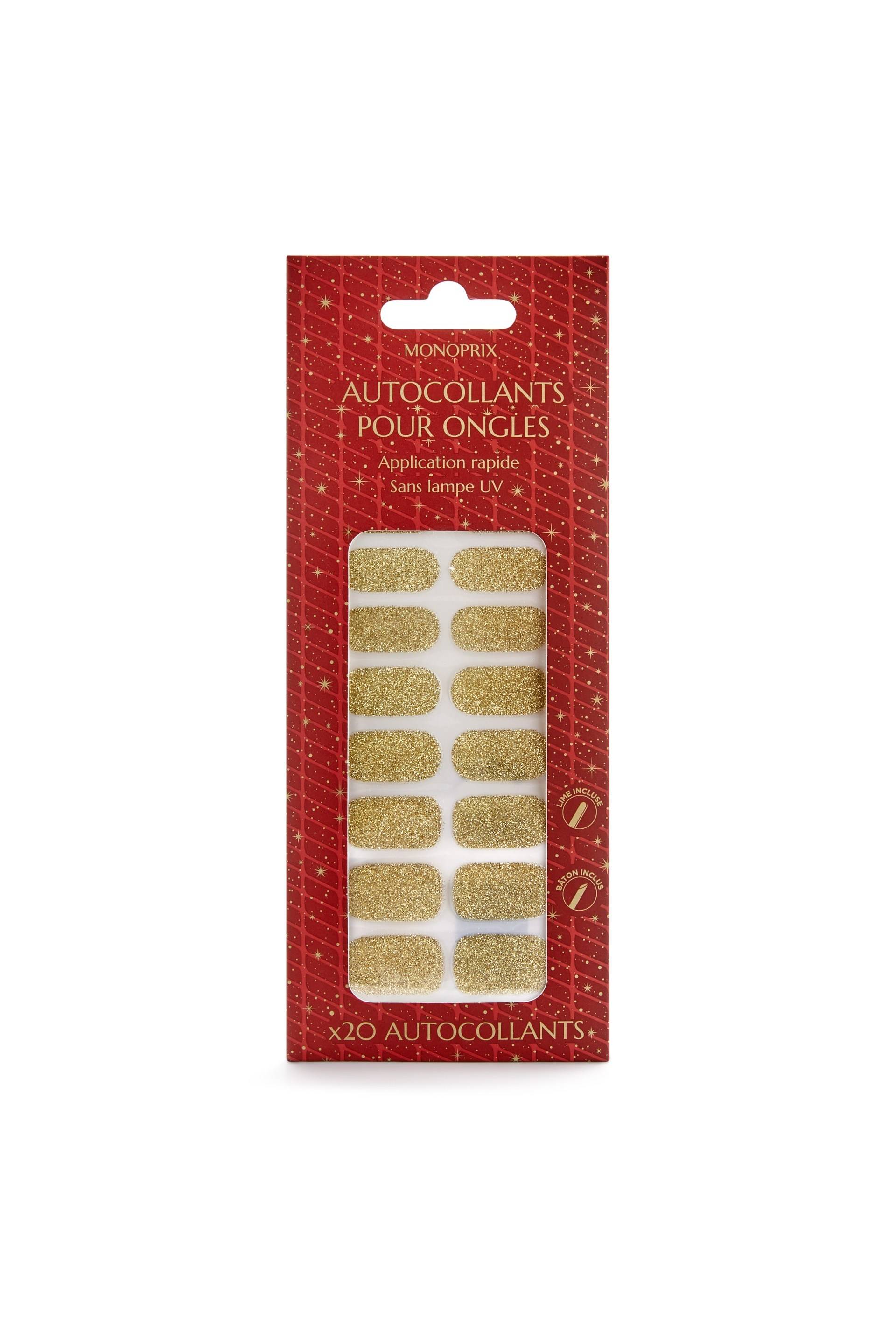 Autocollants pour ongles, Dor&eacute;, swatch image
