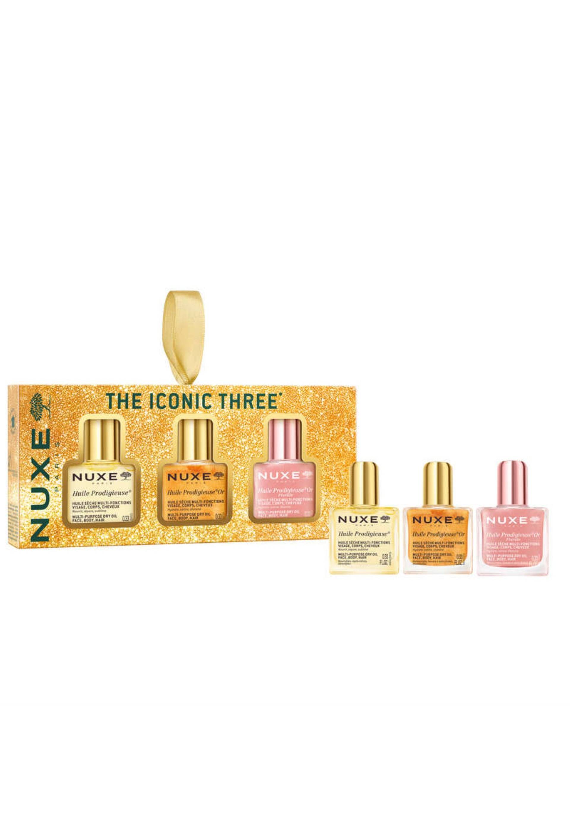 Nuxe coffret noel mini huile prodigieuse 2026, Transparent, large image number 0