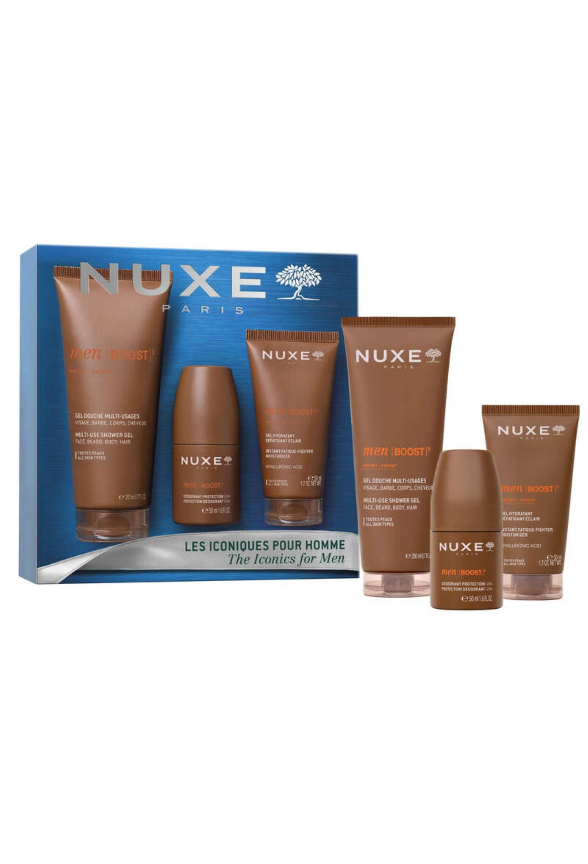 Coffret no&euml;l men [boost]&sup3; les iconiques pour homme, Transparent, large image number 0.0