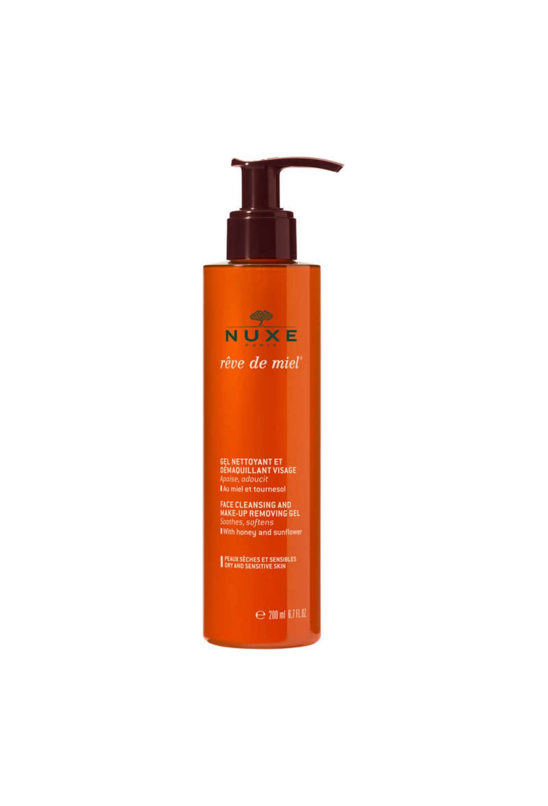 R&ecirc;ve de miel gel nettoyant et d&eacute;maquillant visage, Transparent, large image number 0.0
