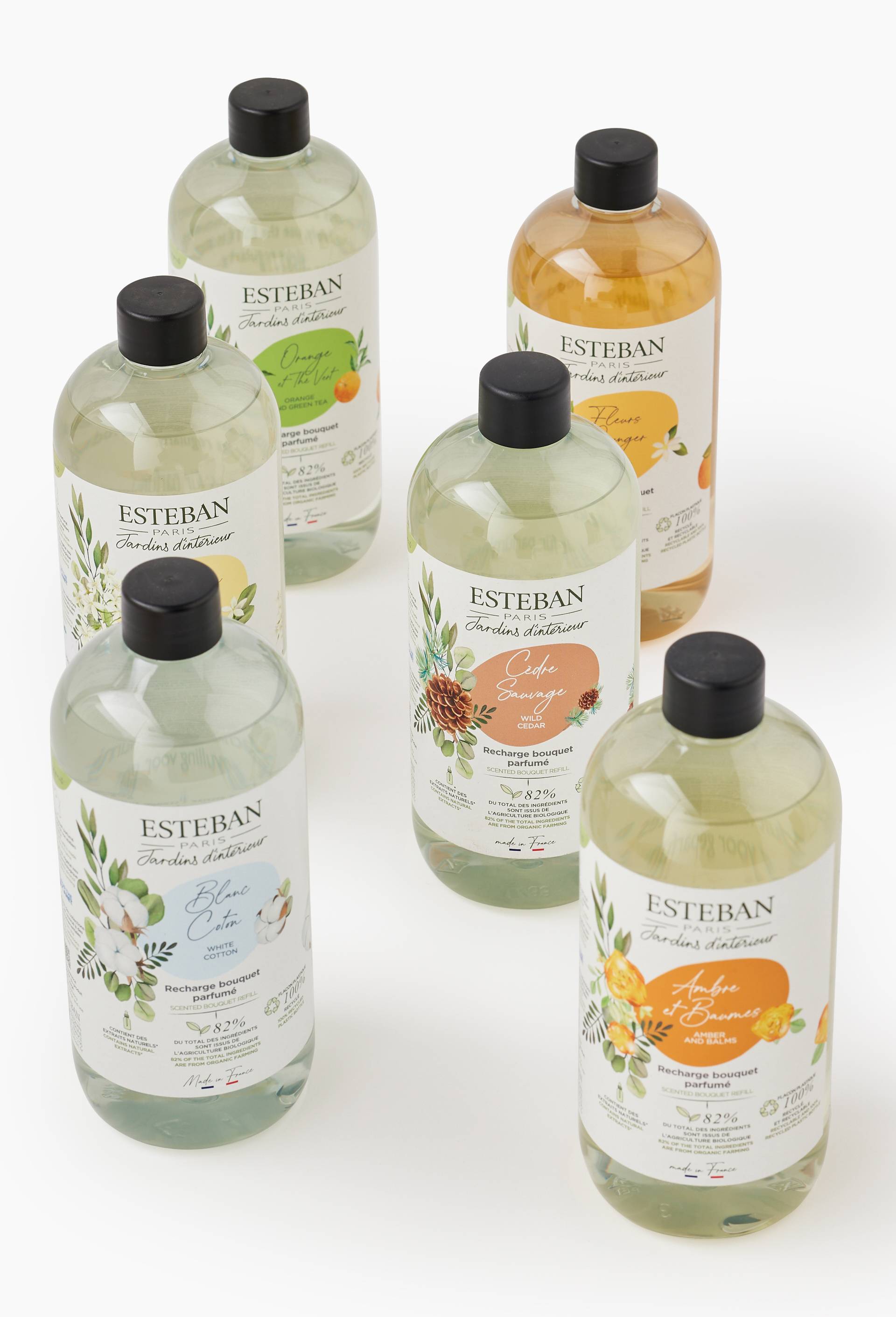 Recharge de parfum pour bouquet parfum&eacute; - Orange et Th&eacute; Vert 500ml, , large image number 1